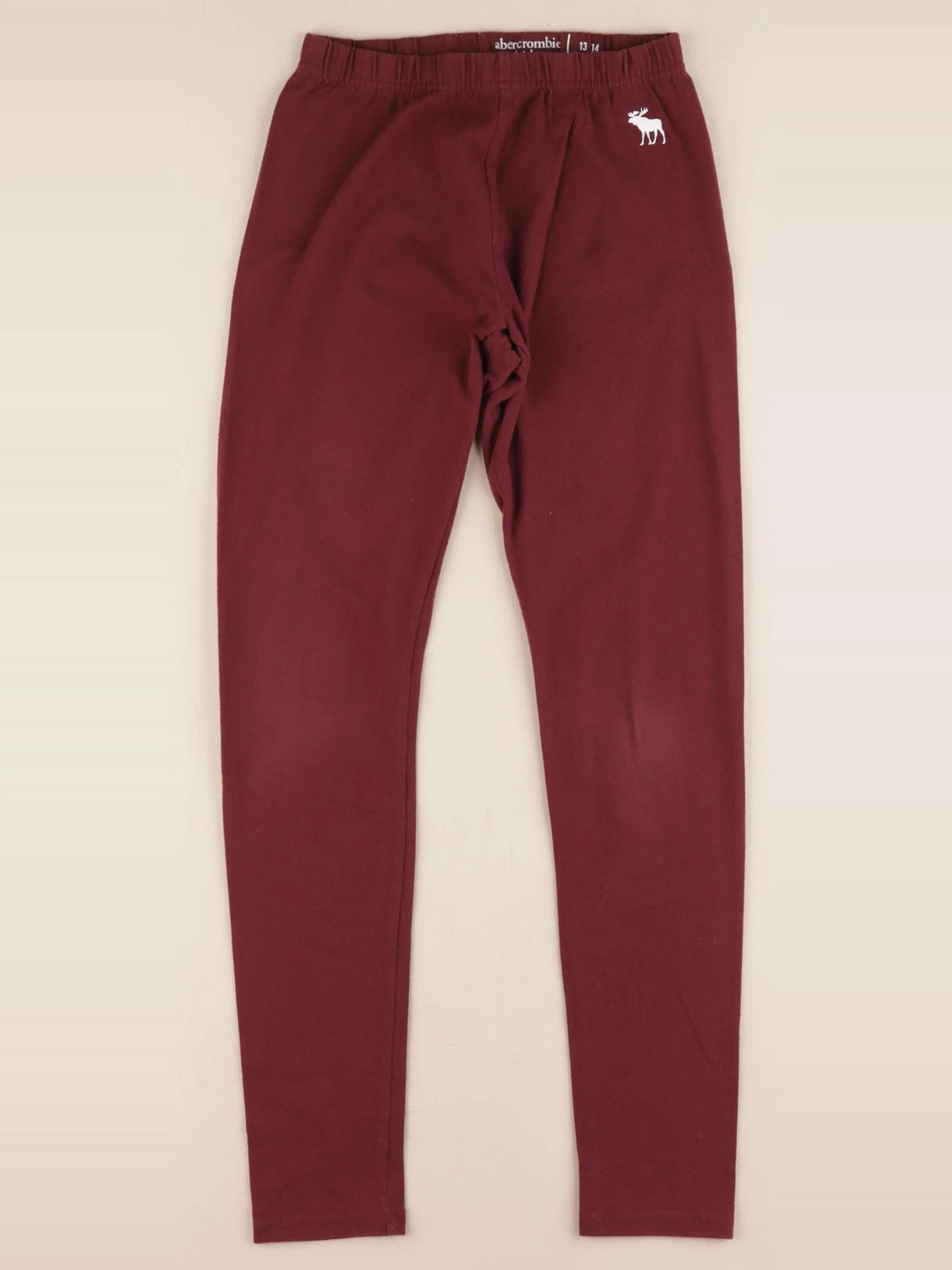 Abercrombie - legging rouge - 13/14 ans