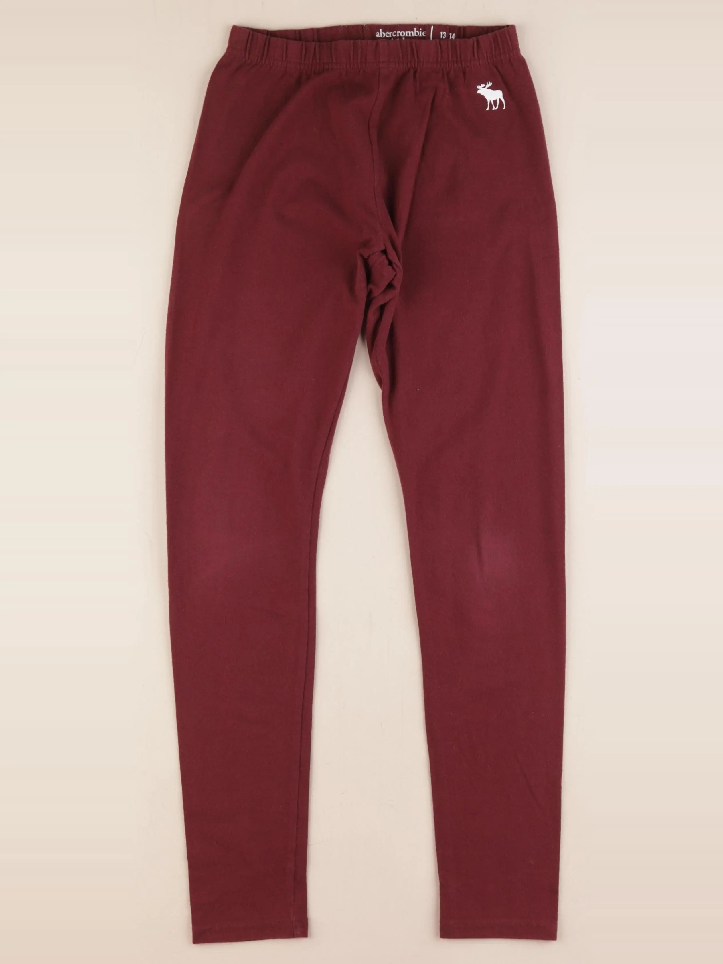 Abercrombie - legging rouge - 13/14 ans