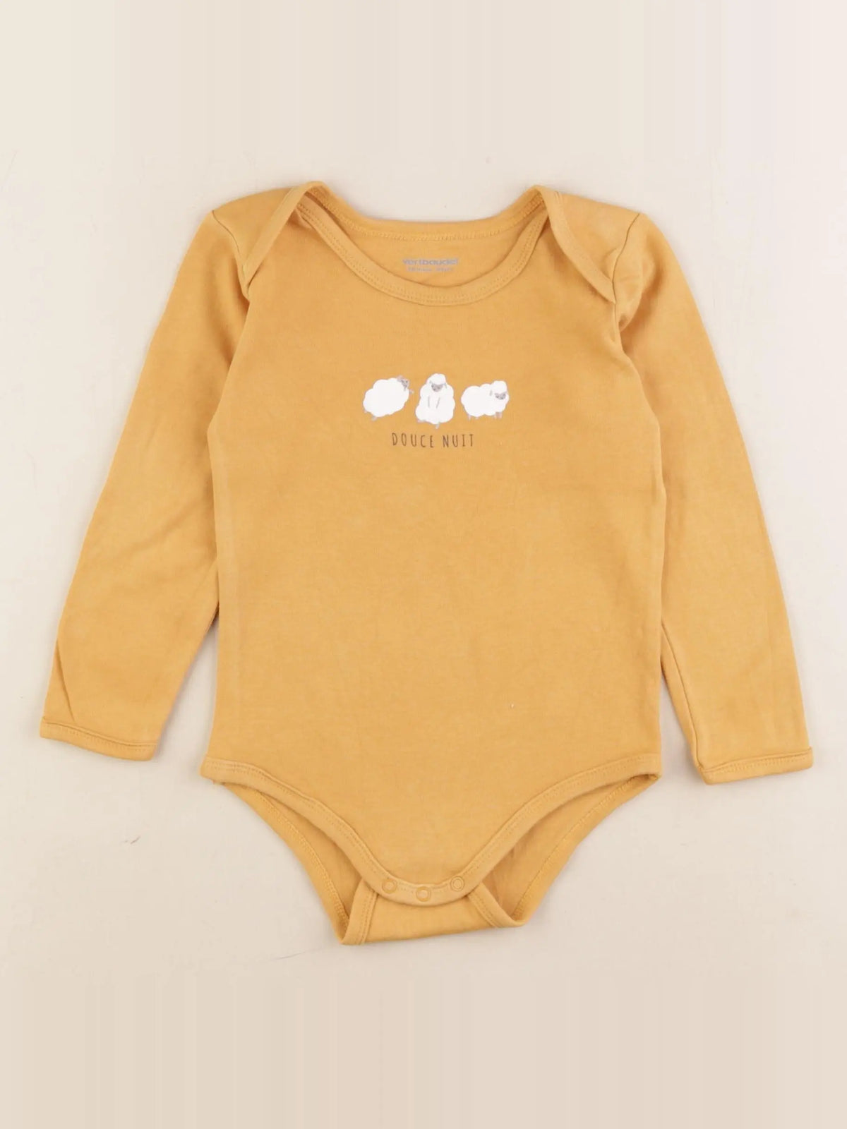 Vertbaudet - body jaune - 36 mois