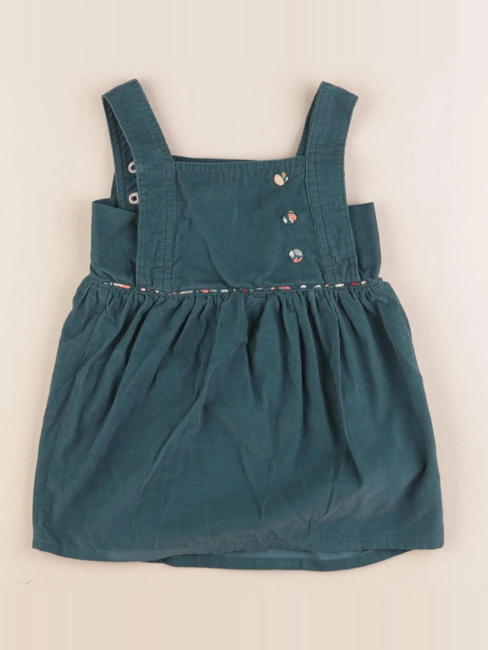 Tape à l'oeil - robe vert - 12 mois
