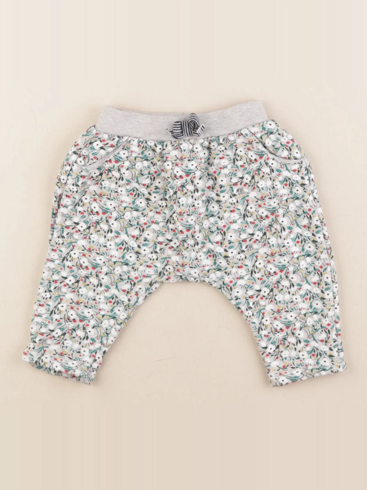 Petit Bateau - jogging gris - 6 mois