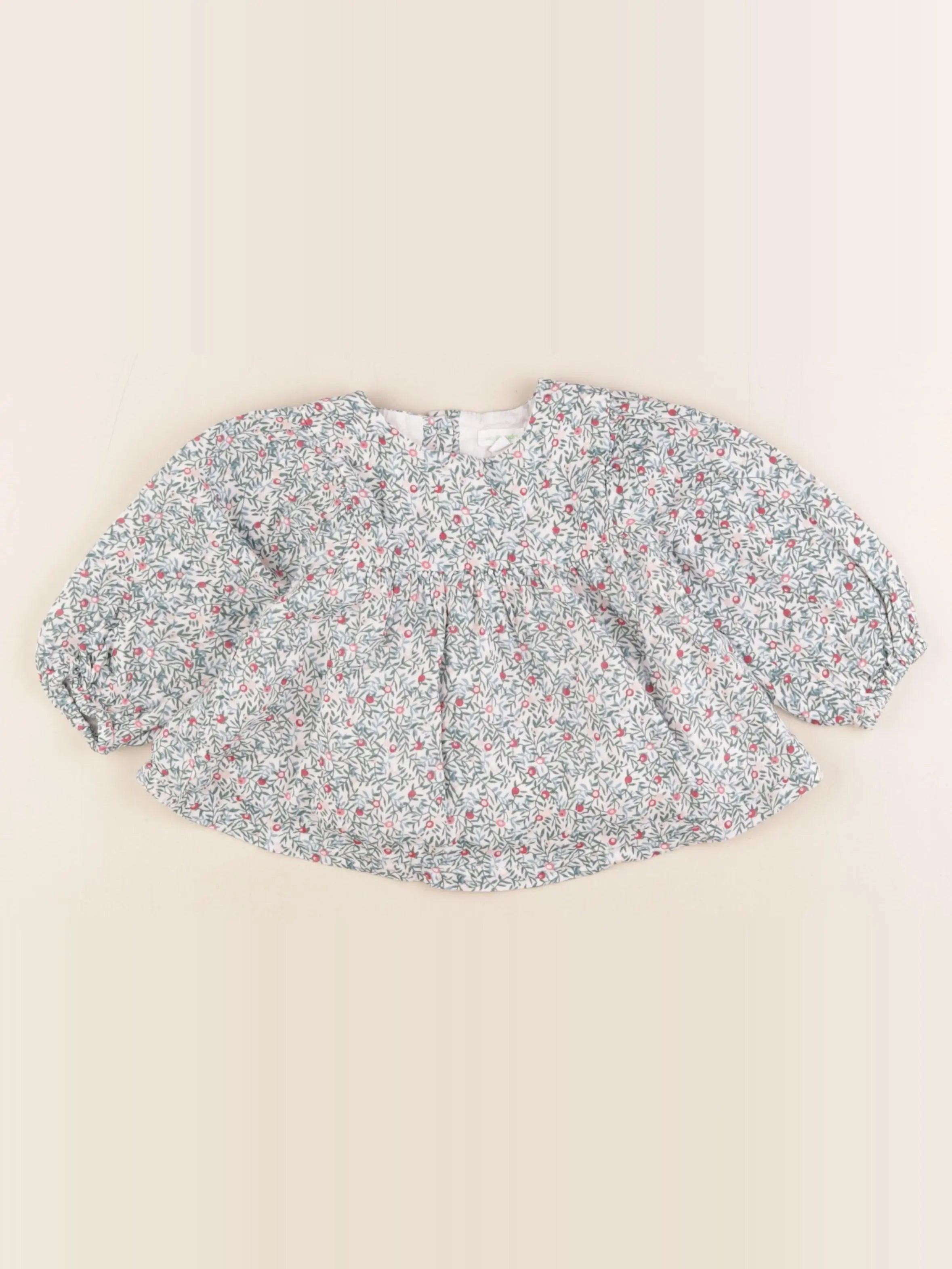 Vertbaudet - blouse multicolore - 18 mois