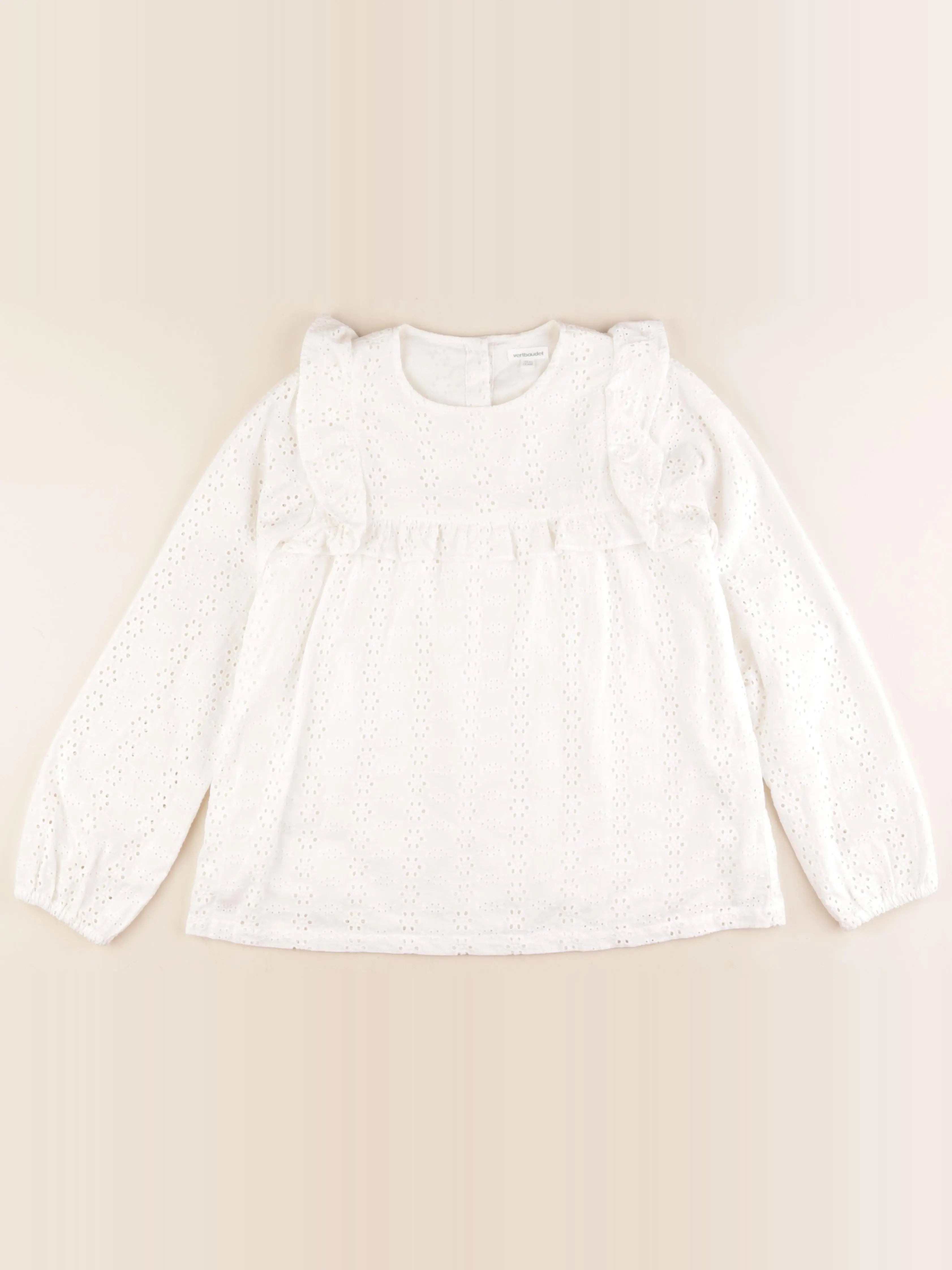 Vertbaudet - blouse blanc - 14 ans