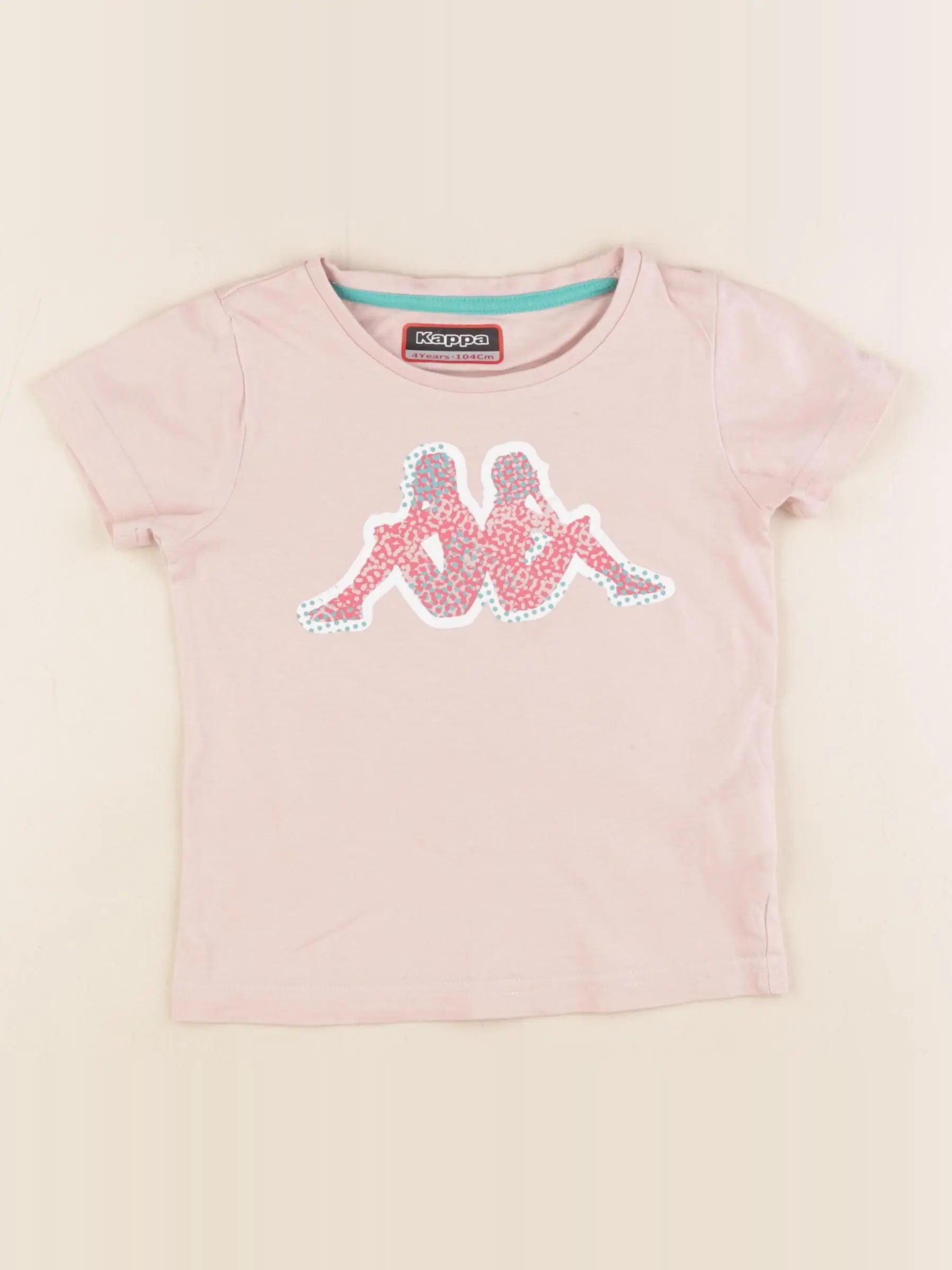 Kappa - tee-shirt rose - 4 ans