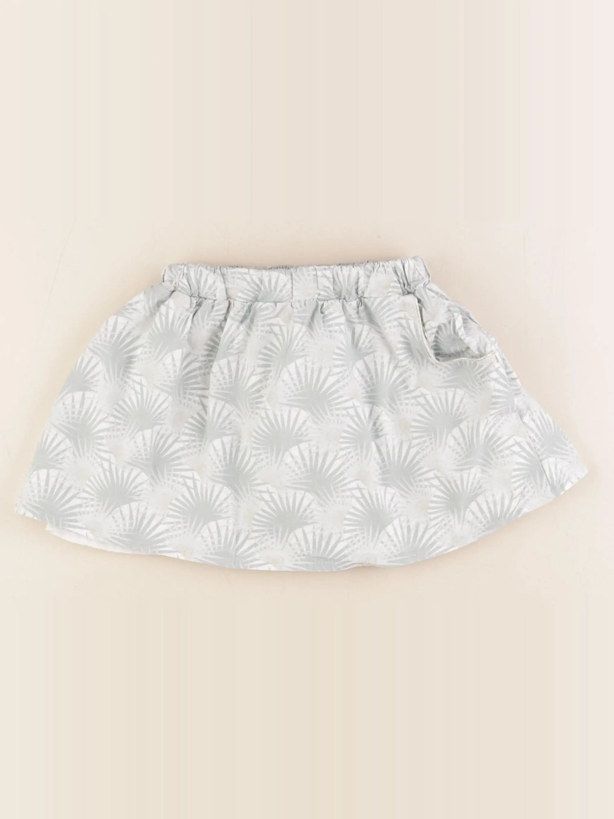 Little Cigogne - jupe vert - 4 ans