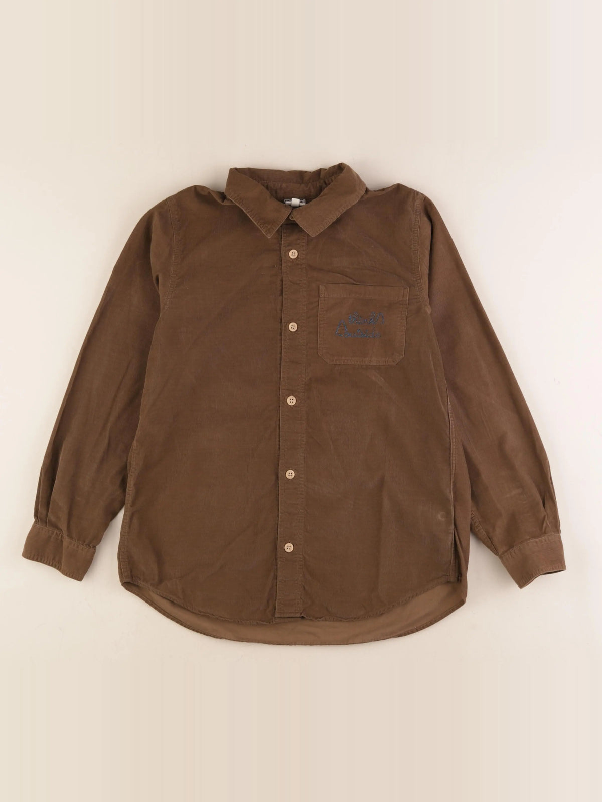 Bonton - chemise marron - 12 ans
