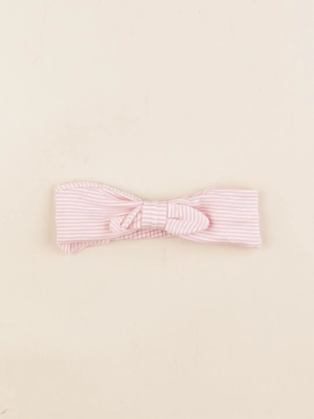 Petit Bateau - bandeau rose, blanc - 0/6 mois