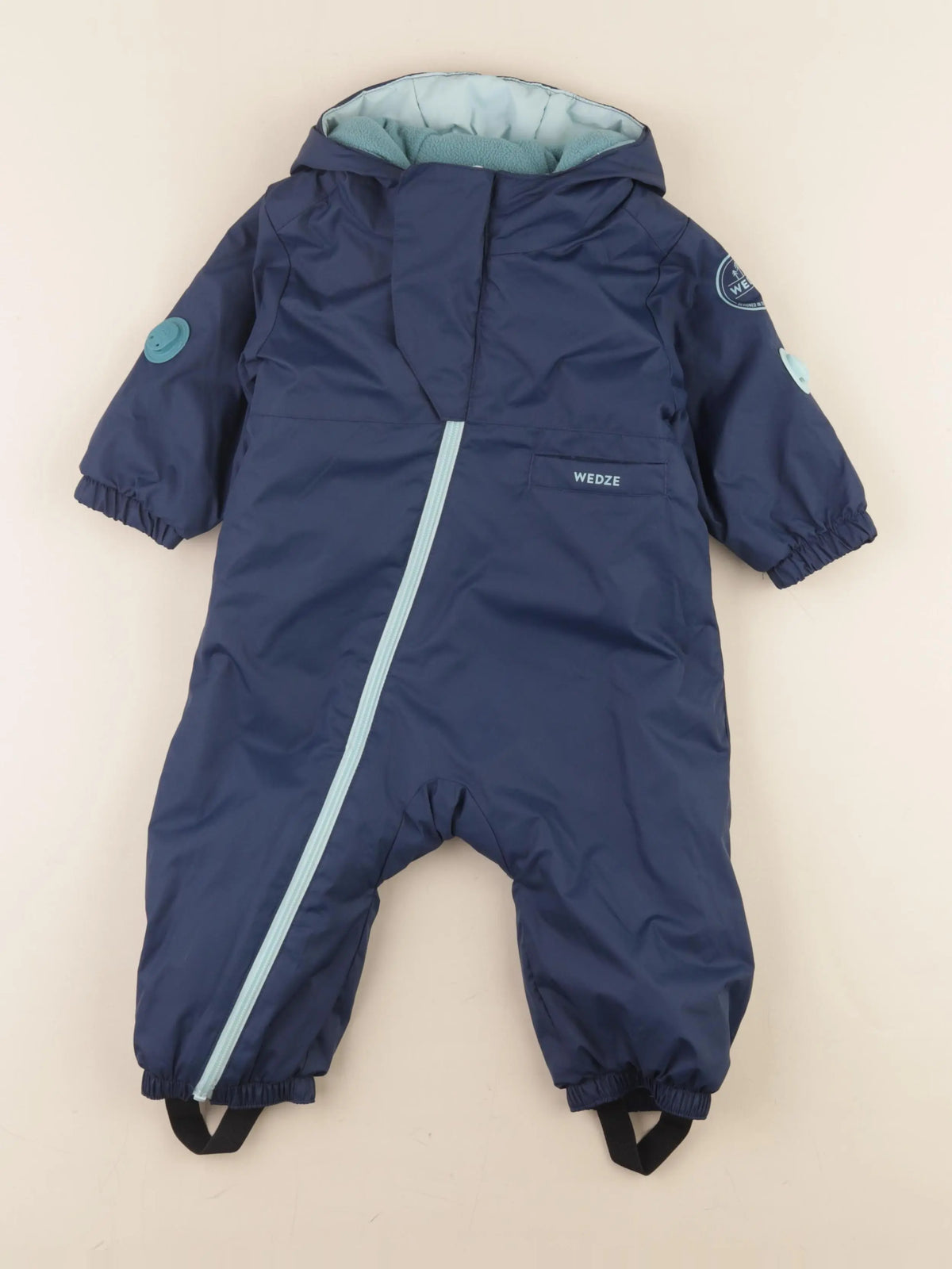 Decathlon ski - combinaison de ski bleu - 12 mois