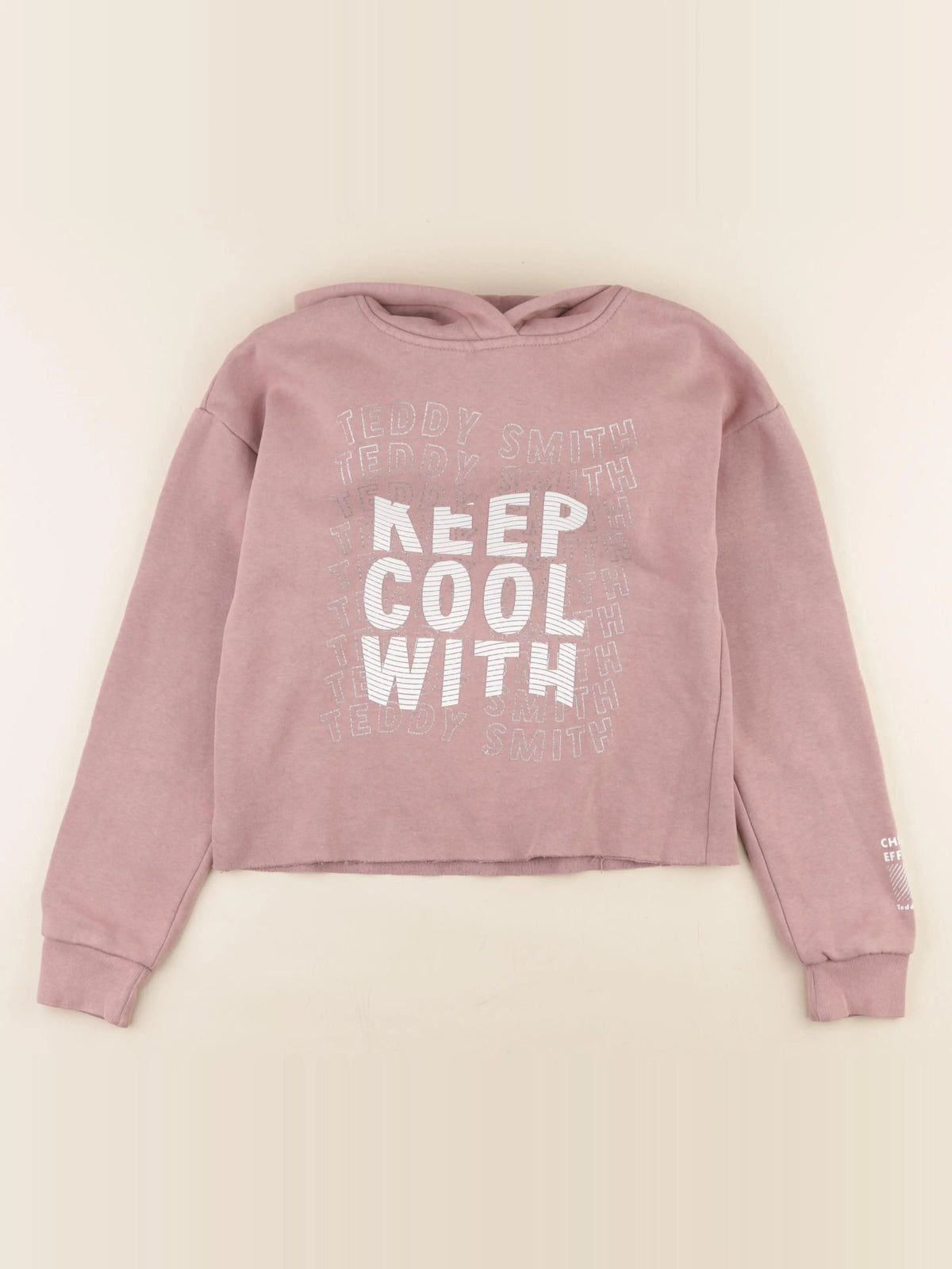 Teddy Smith - sweat violet - 12 ans