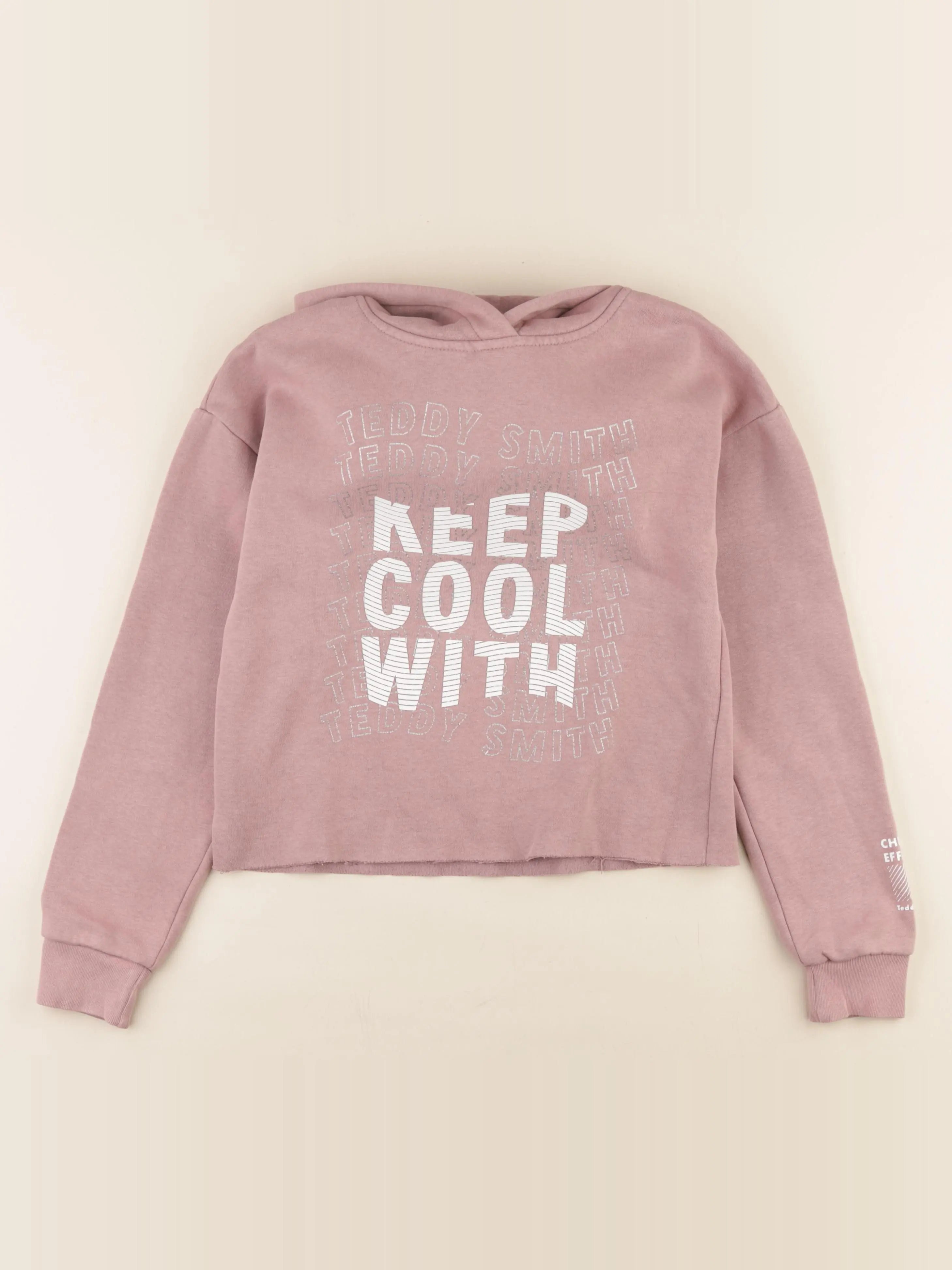 Teddy Smith - sweat violet - 12 ans