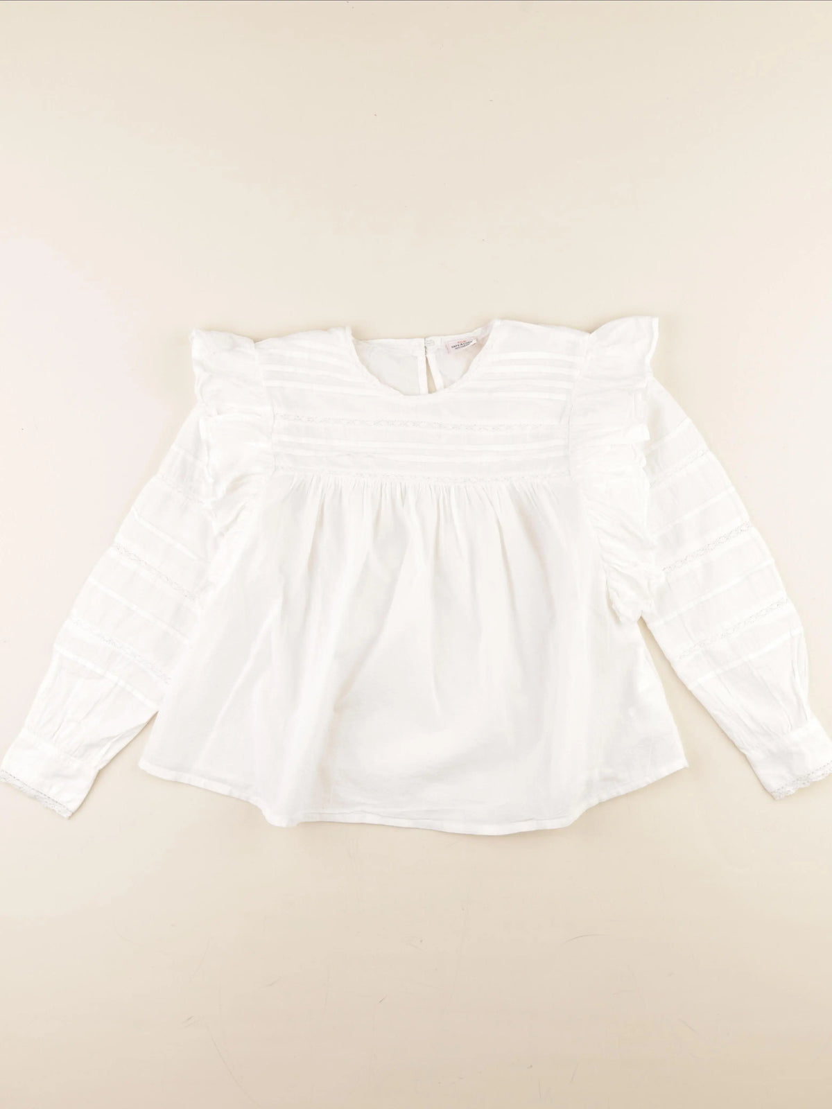 Tape à l'oeil - blouse blanc - 10 ans