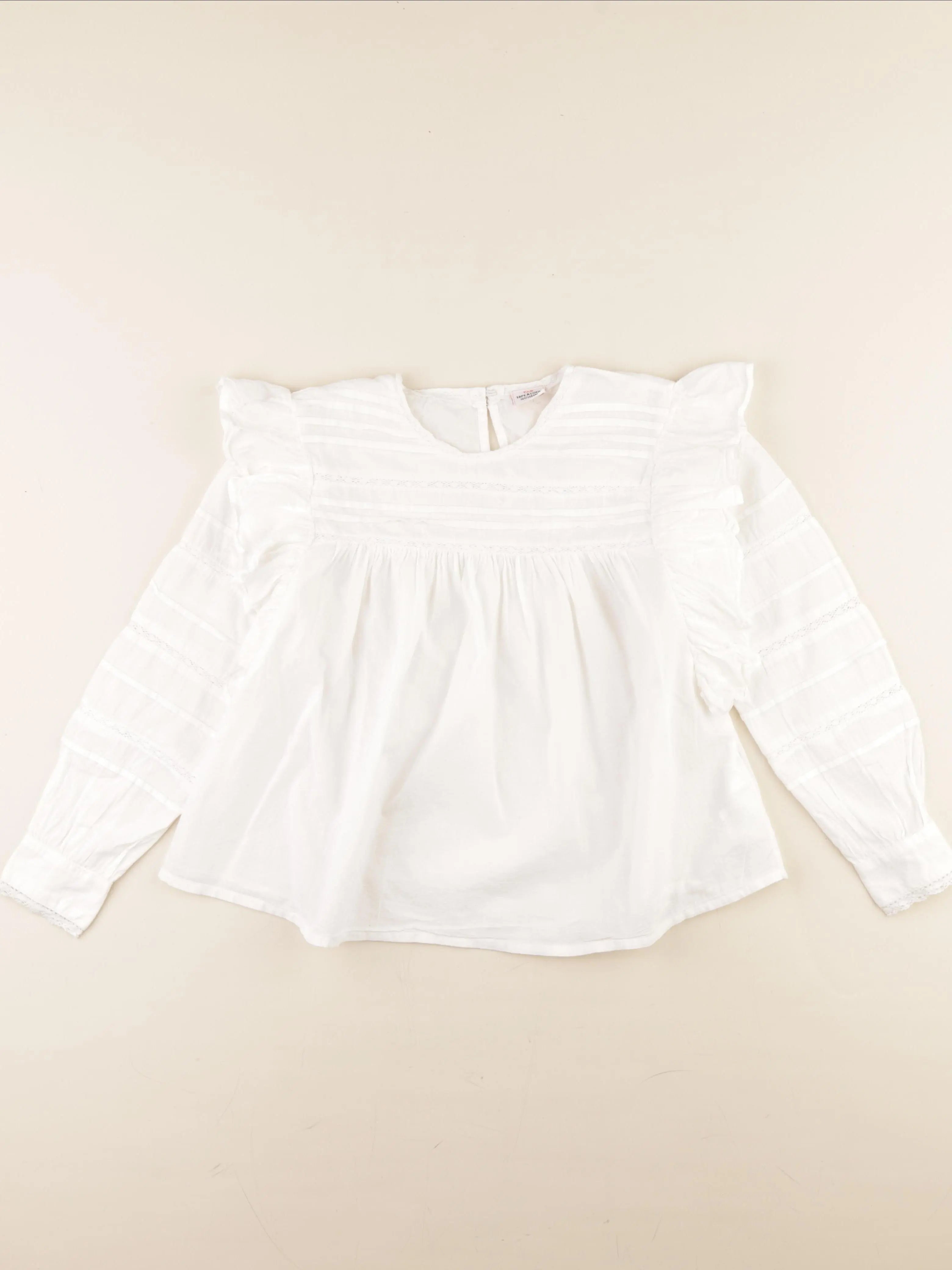 Tape à l'oeil - blouse blanc - 10 ans