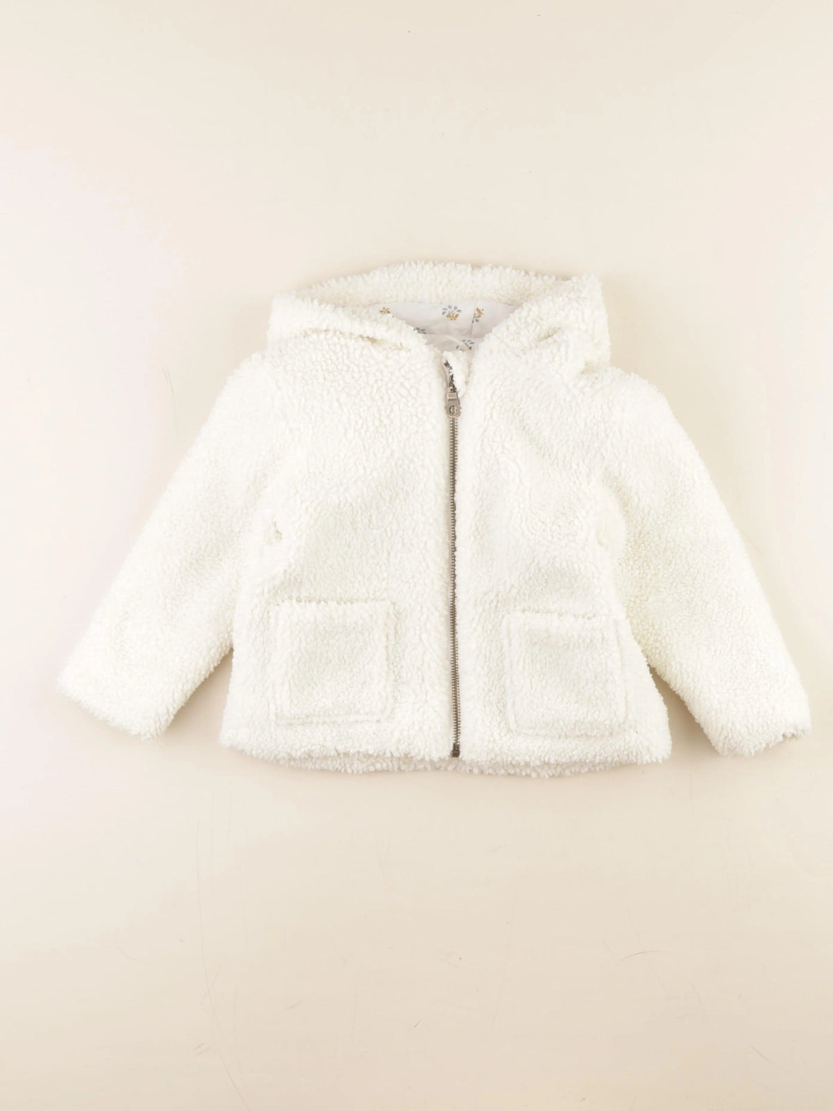 Vertbaudet - veste beige - 3 ans