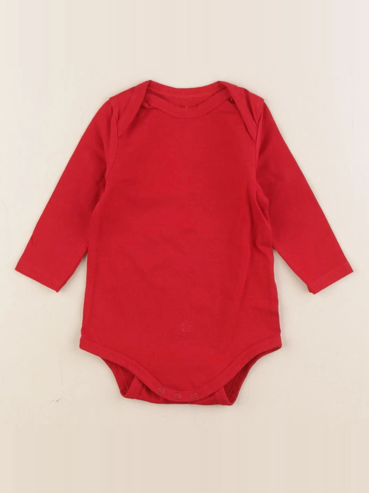 Tape à l'oeil - body rouge - 6 mois