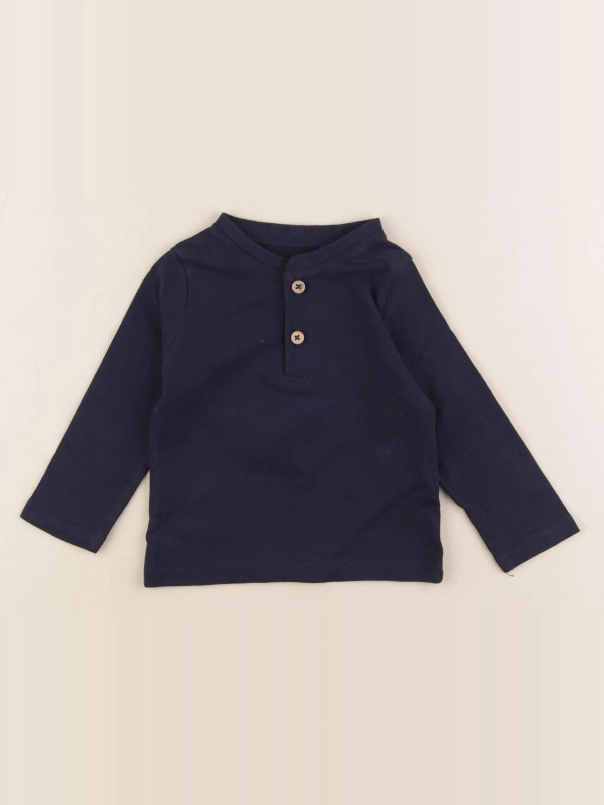 Vertbaudet - tee-shirt bleu - 9 mois