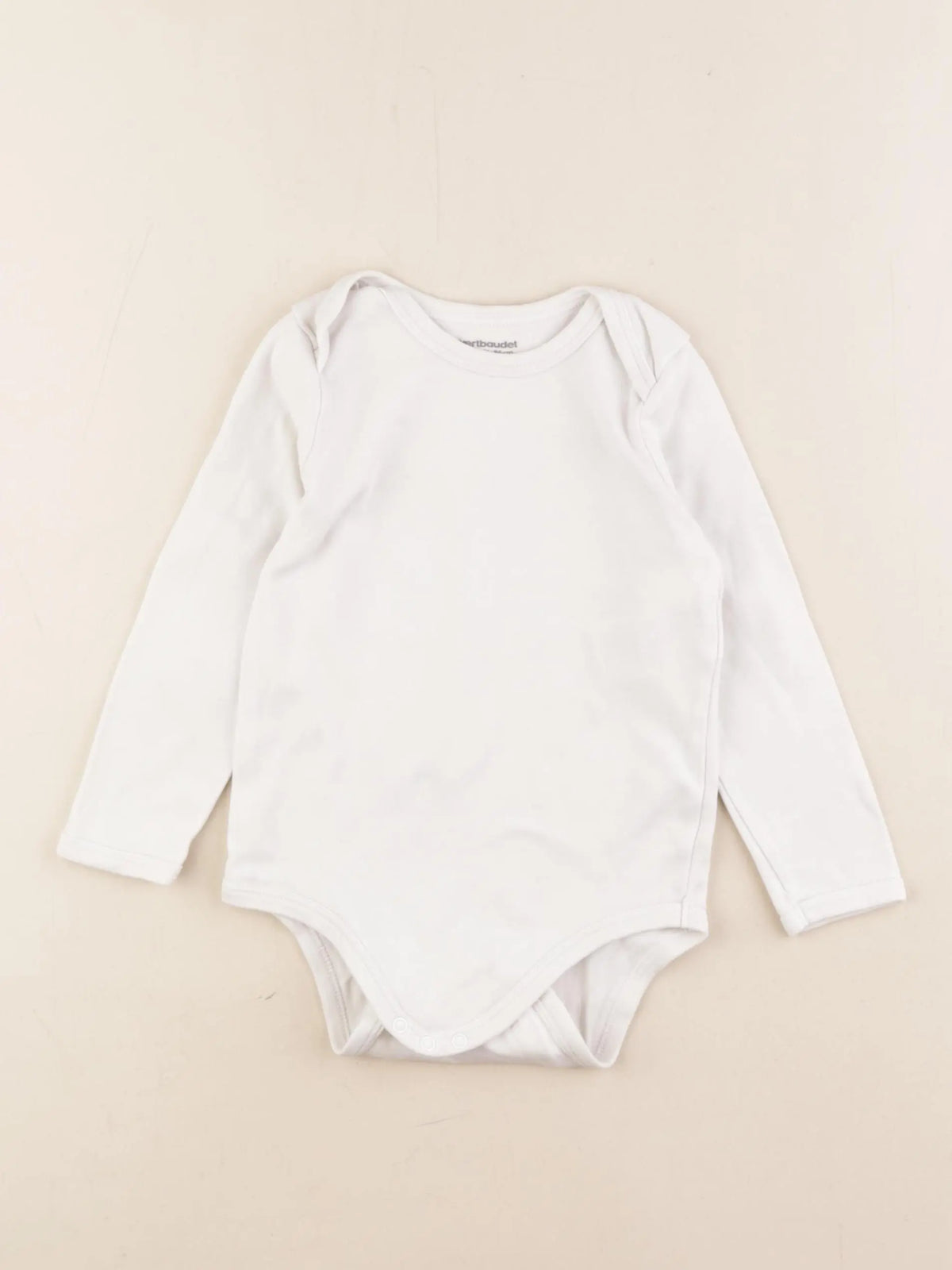 Vertbaudet - body blanc - 24 mois