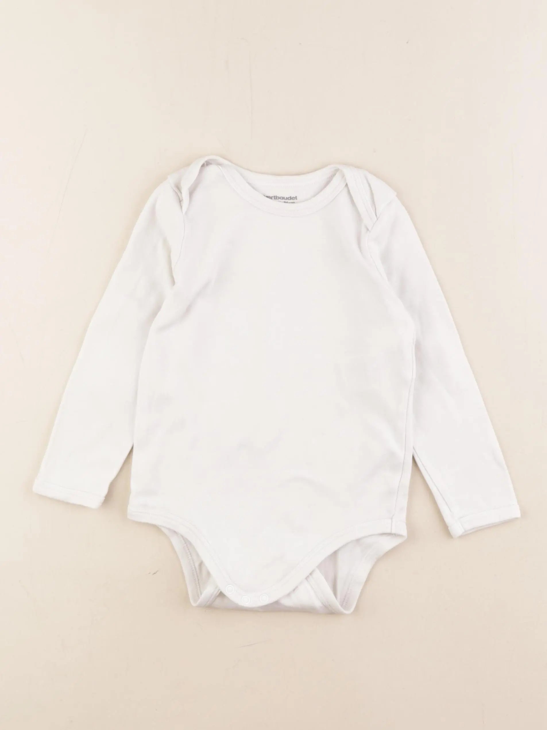Vertbaudet - body blanc - 24 mois