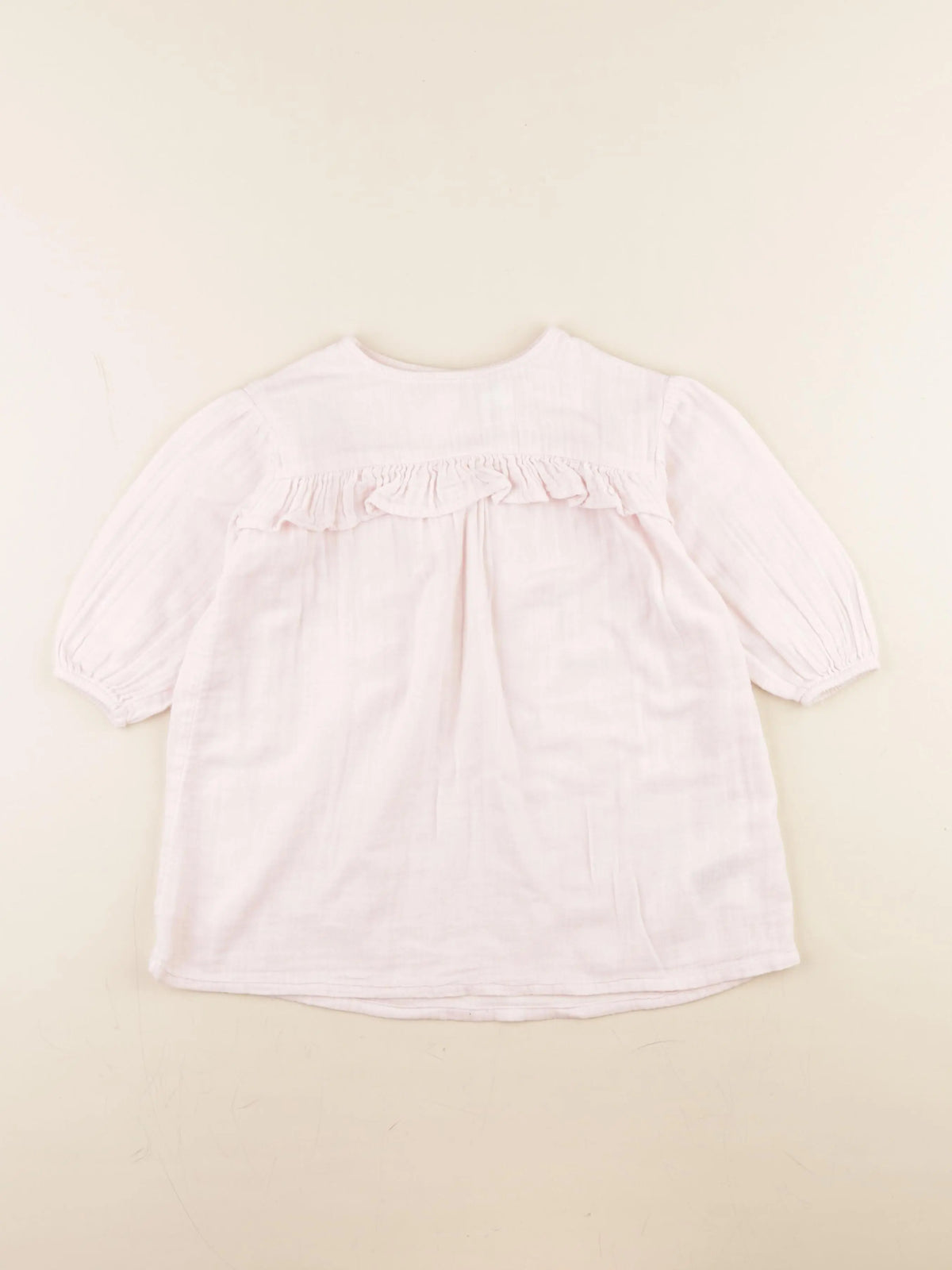 H&M - robe rose - 12/18 mois