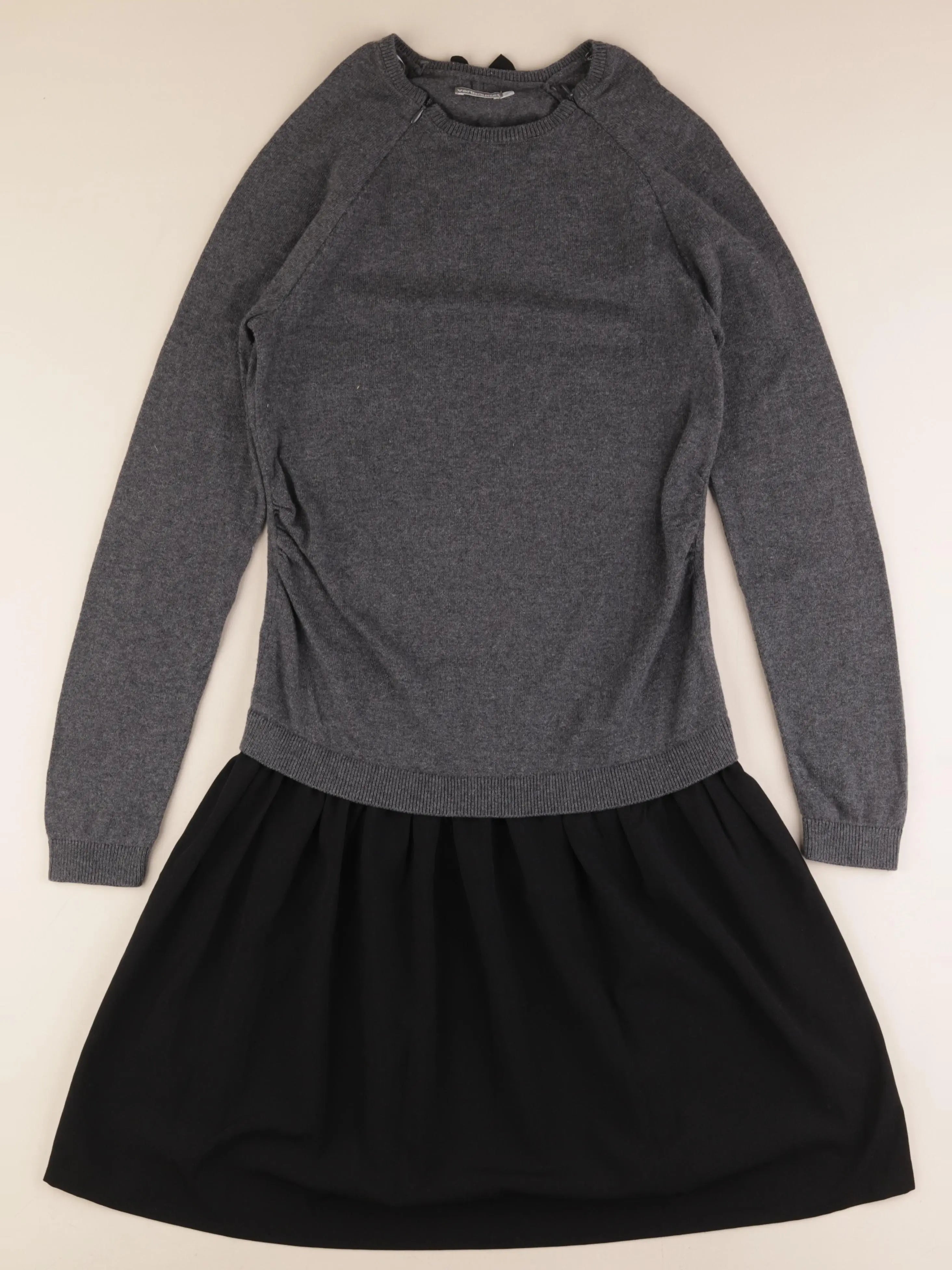 Vertbaudet - robe allaitement noir, gris - 34 à 38