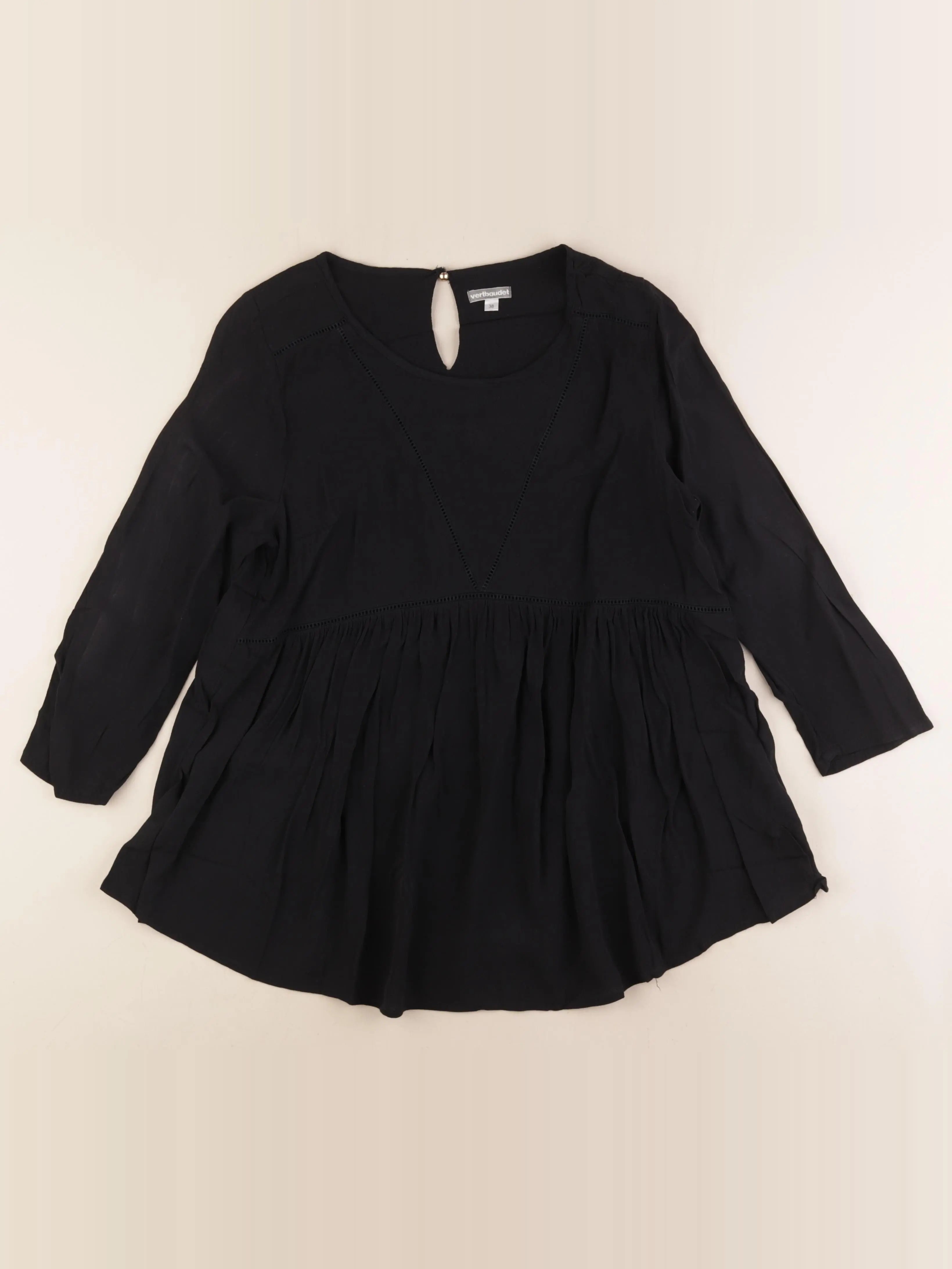 Vertbaudet - blouse grossesse noir - 38
