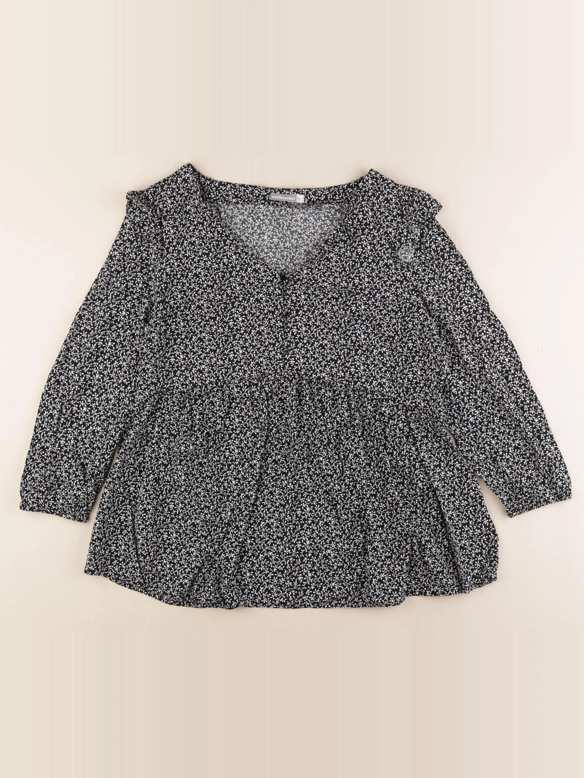 Vertbaudet - blouse grossesse noir, blanc - 40