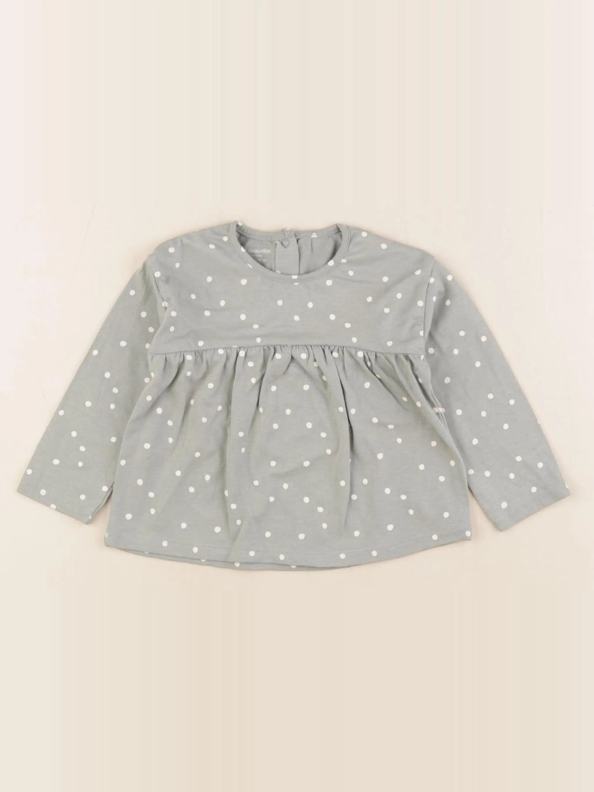 Vertbaudet - tee-shirt vert - 12 mois