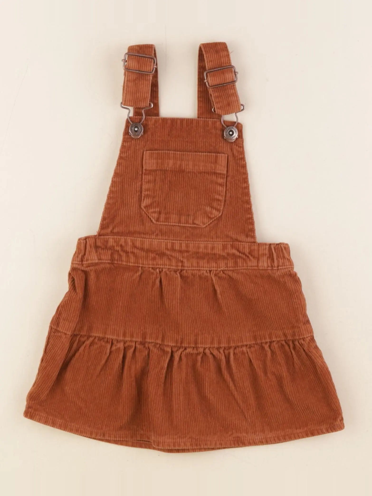 Vertbaudet - robe marron - 2 ans