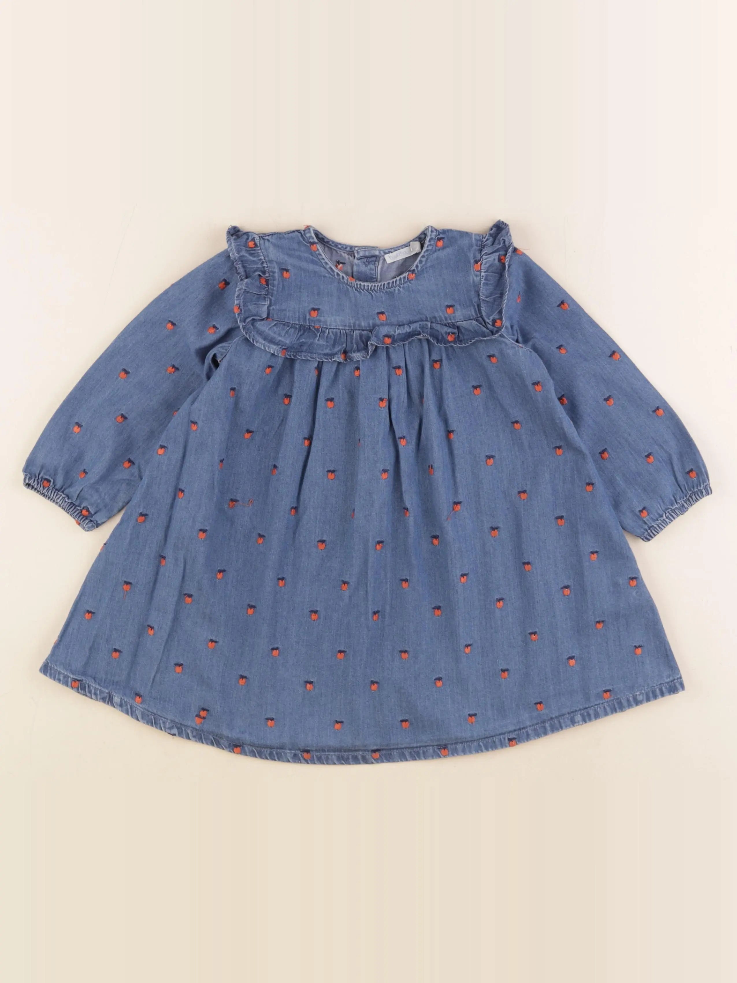 Boutchou - robe bleu - 24 mois
