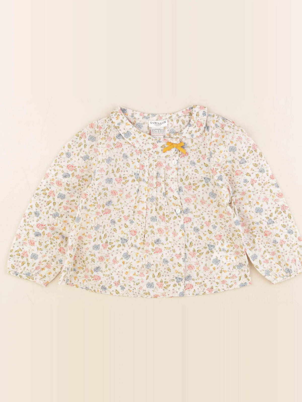 Cyrillus - blouse multicolore - 36 mois