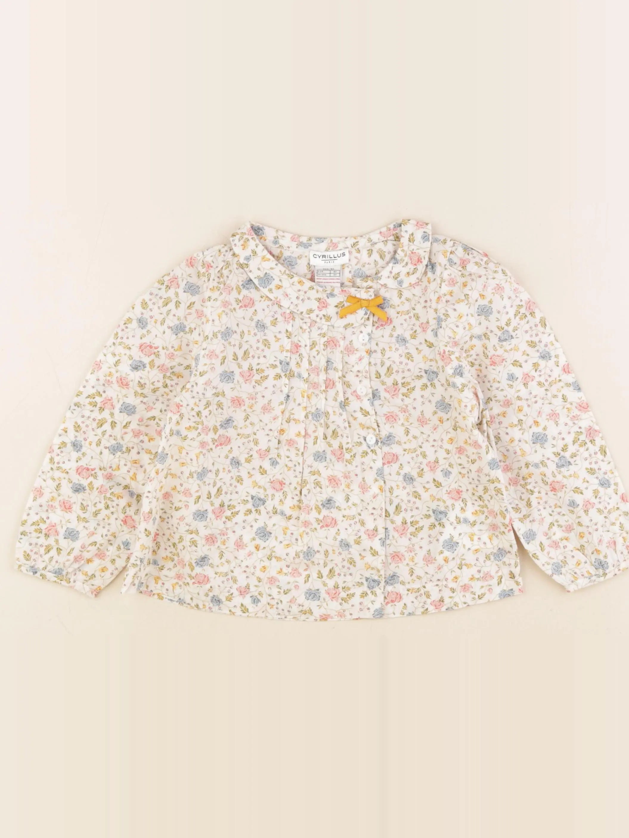 Cyrillus - blouse multicolore - 36 mois