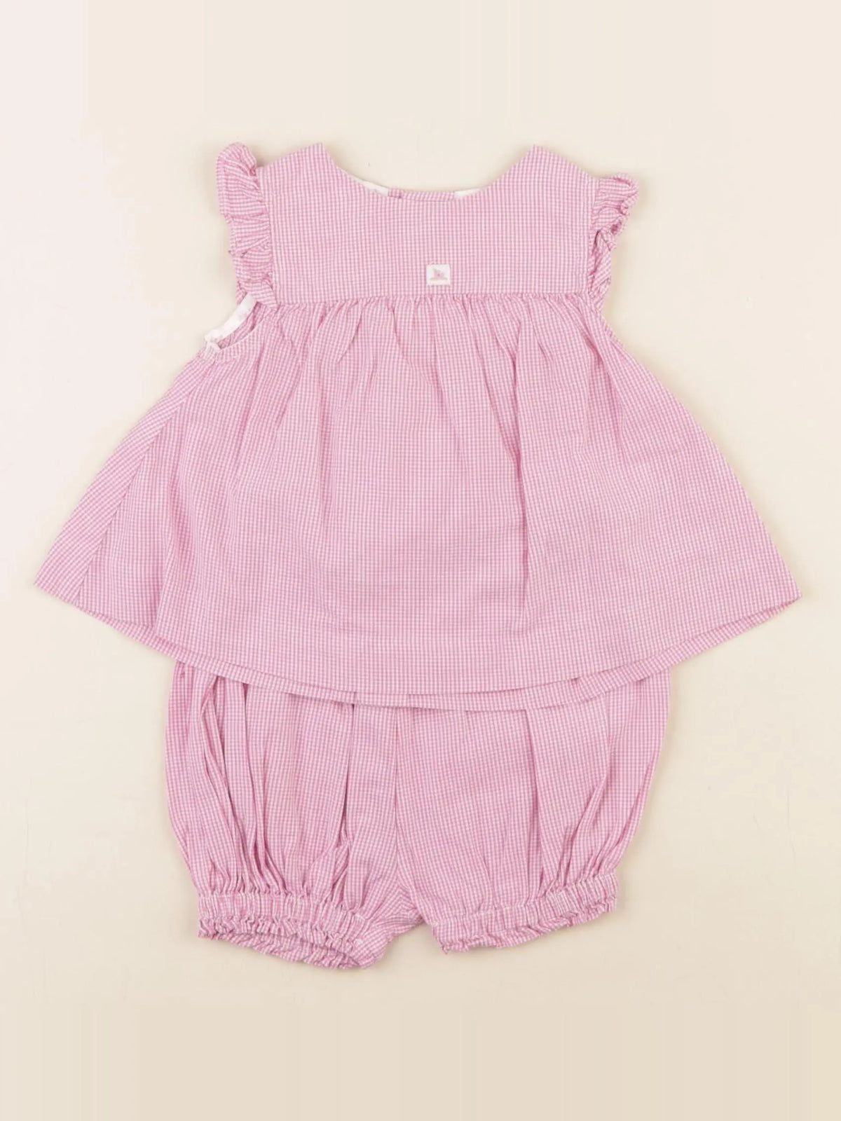 Jacadi - ensemble rose - 6 mois