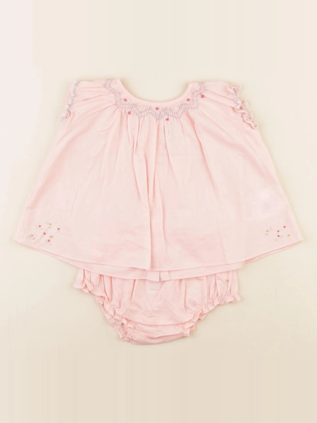 Cyrillus - ensemble orange - 6 mois