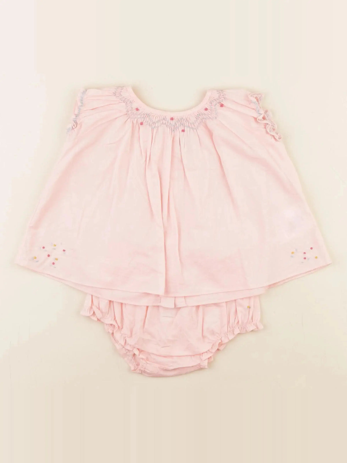 Cyrillus - ensemble orange - 6 mois