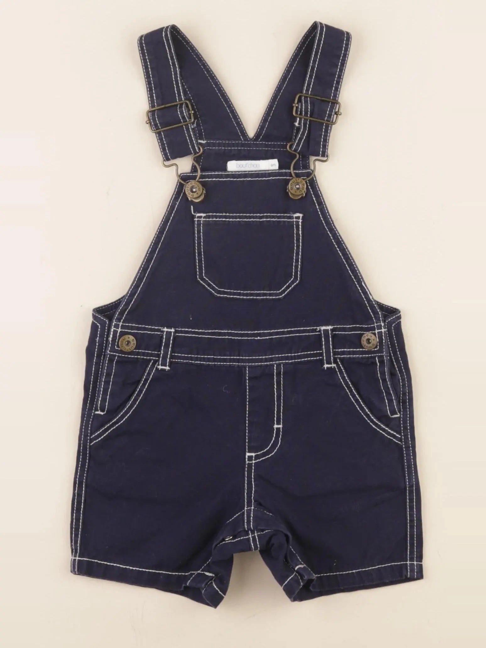 Boutchou - salopette bleu - 6 mois