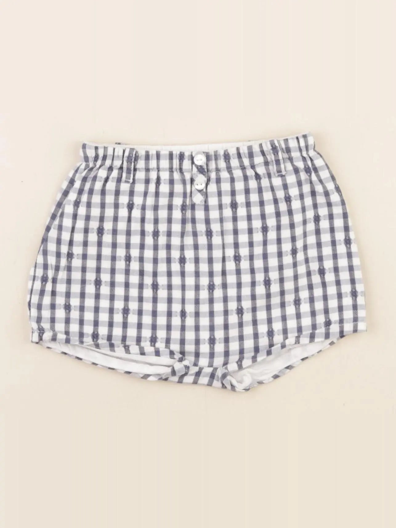 Cyrillus - short bleu - 6 mois