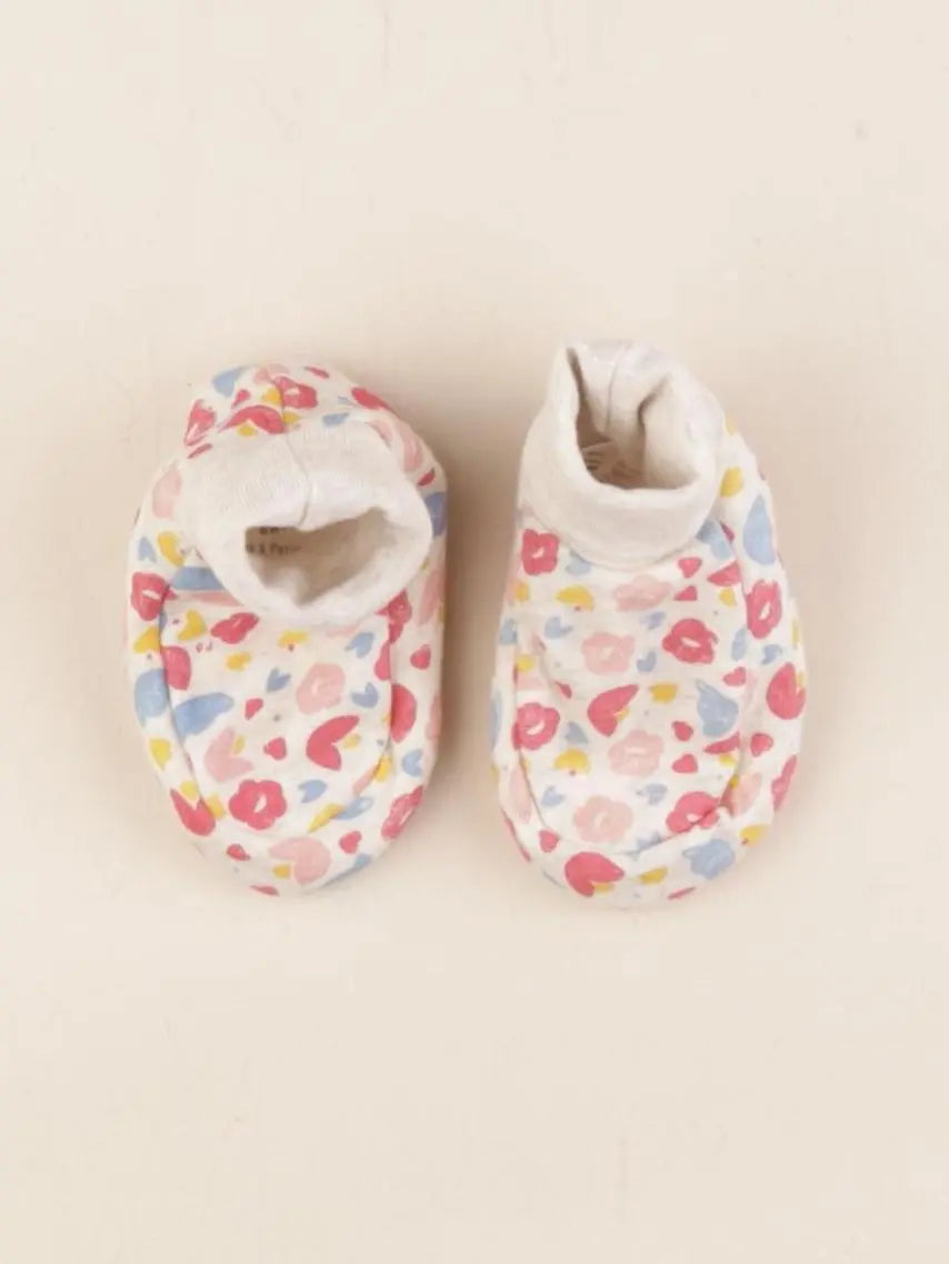Petit Bateau - chaussons beige - pointure 21