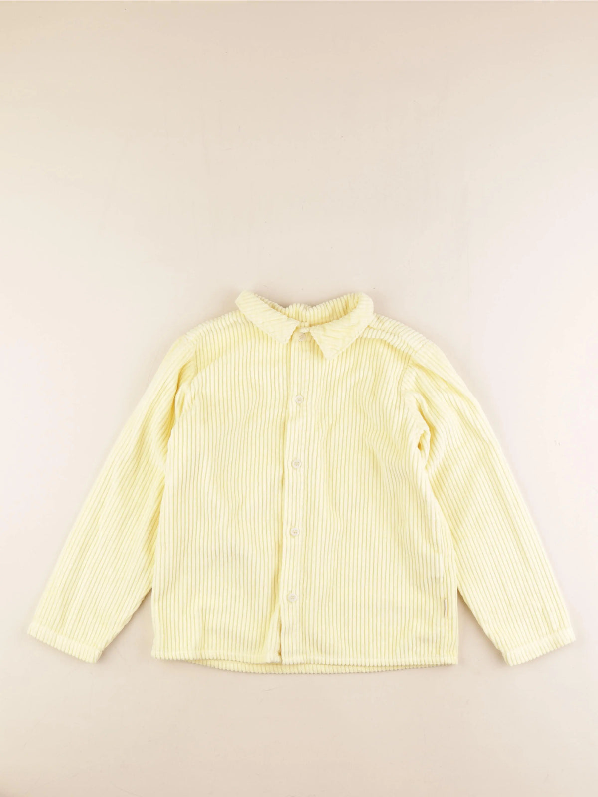 Poudre Organic - chemise jaune - 8 ans