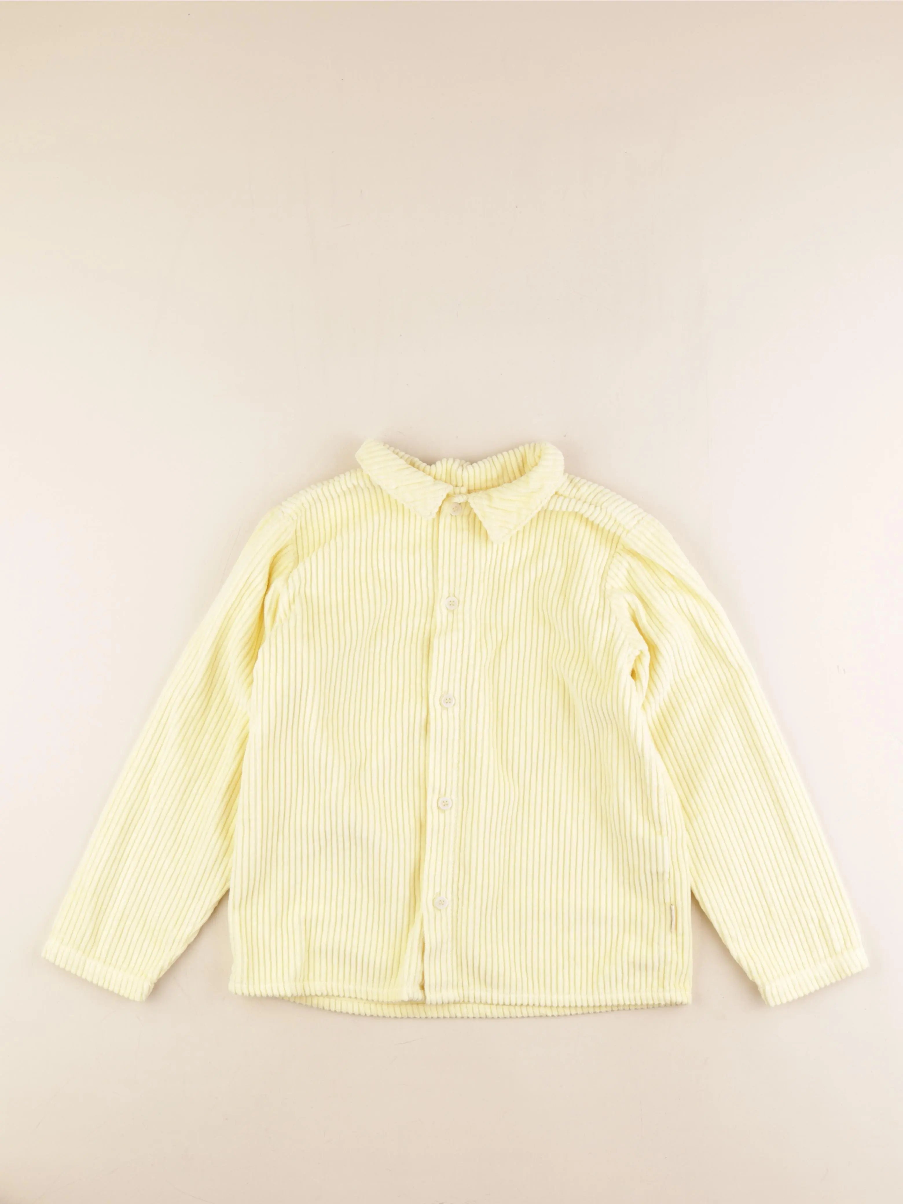 Poudre Organic - chemise jaune - 8 ans