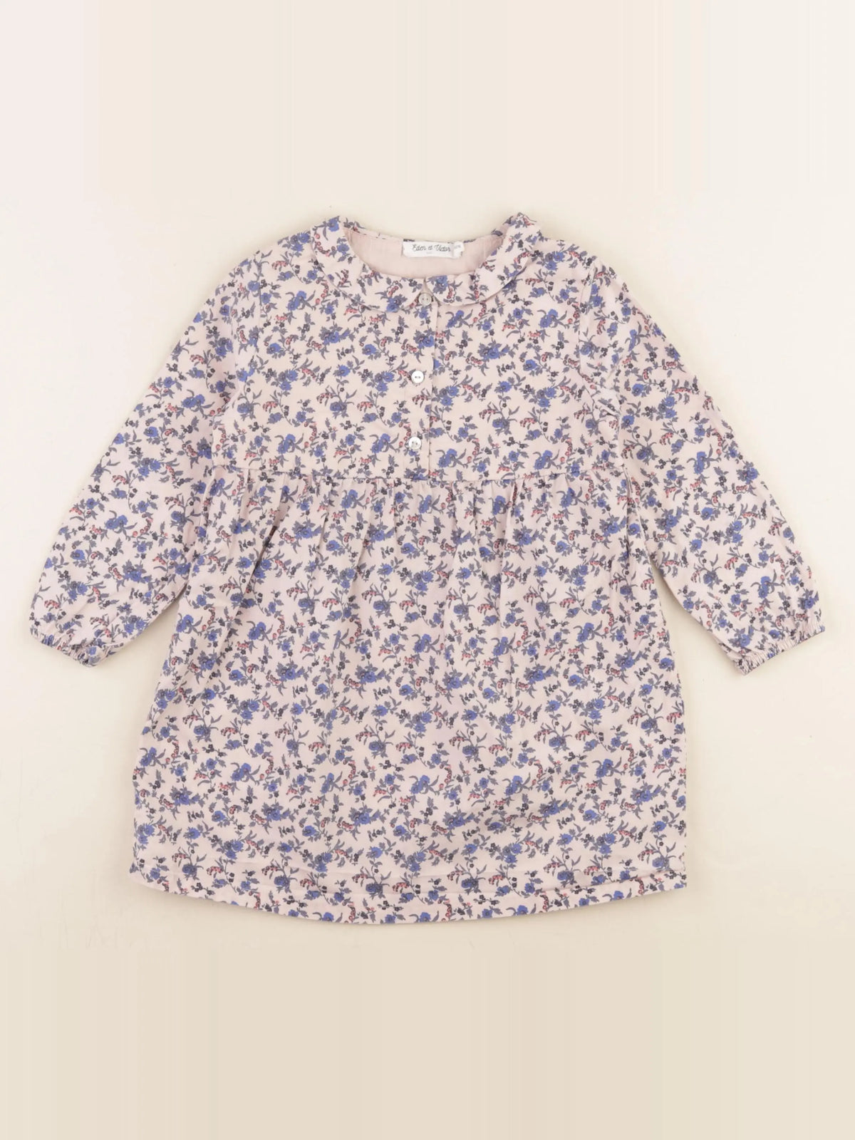 Eden & Victor - robe rose - 3 ans