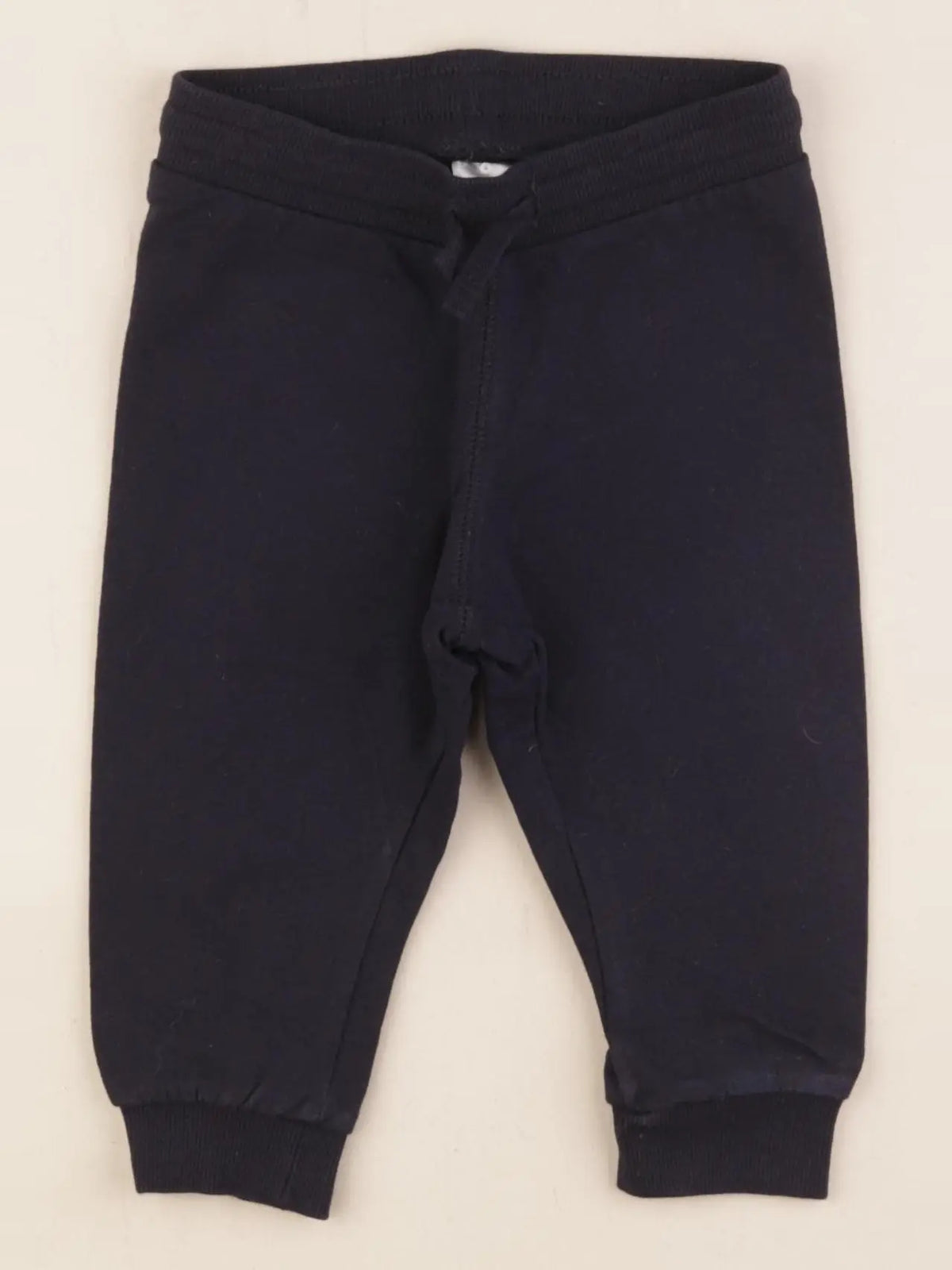 H&M - pantalon bleu - 6/9 mois