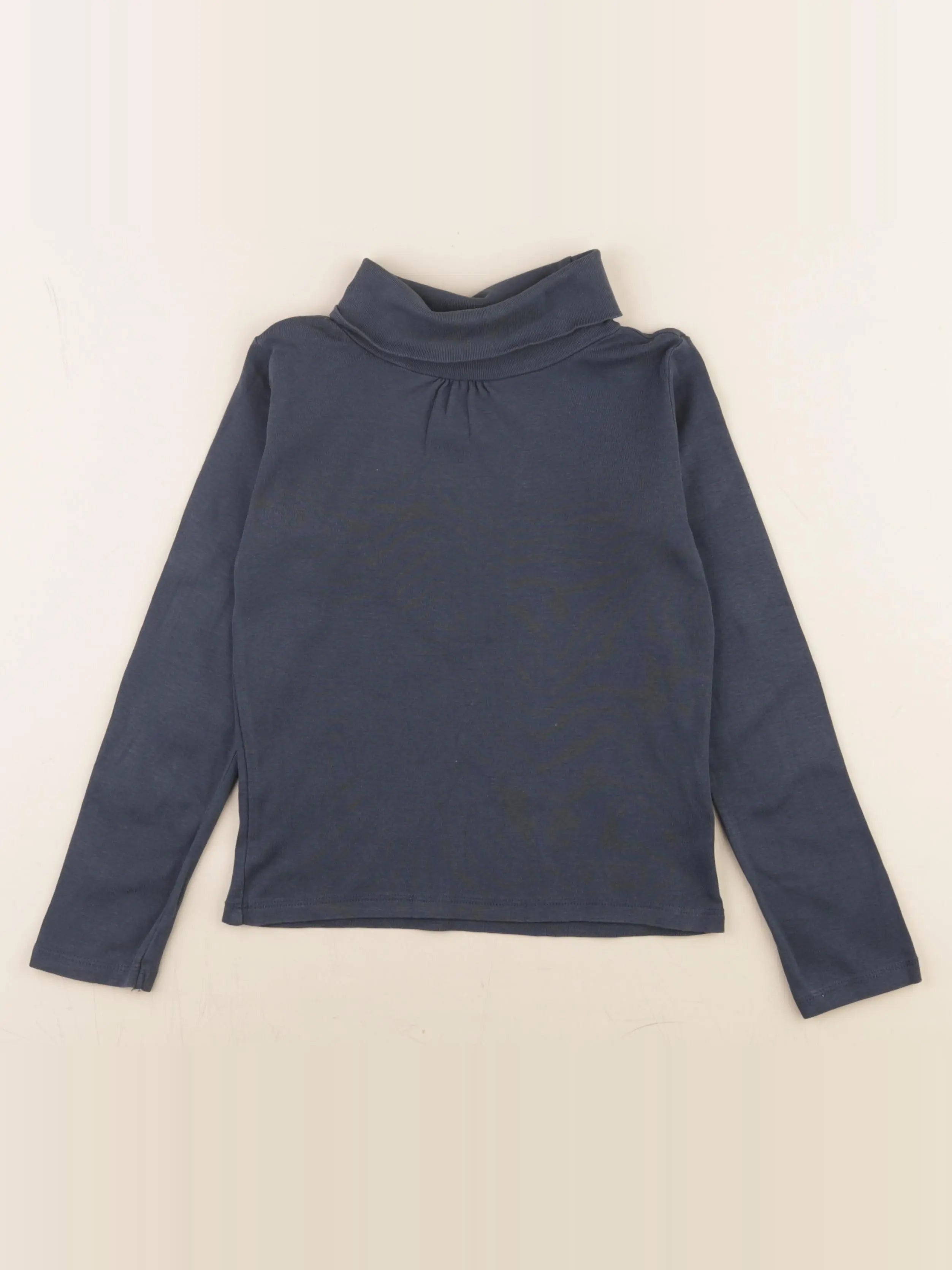 Vertbaudet - sous-pull bleu - 8 ans