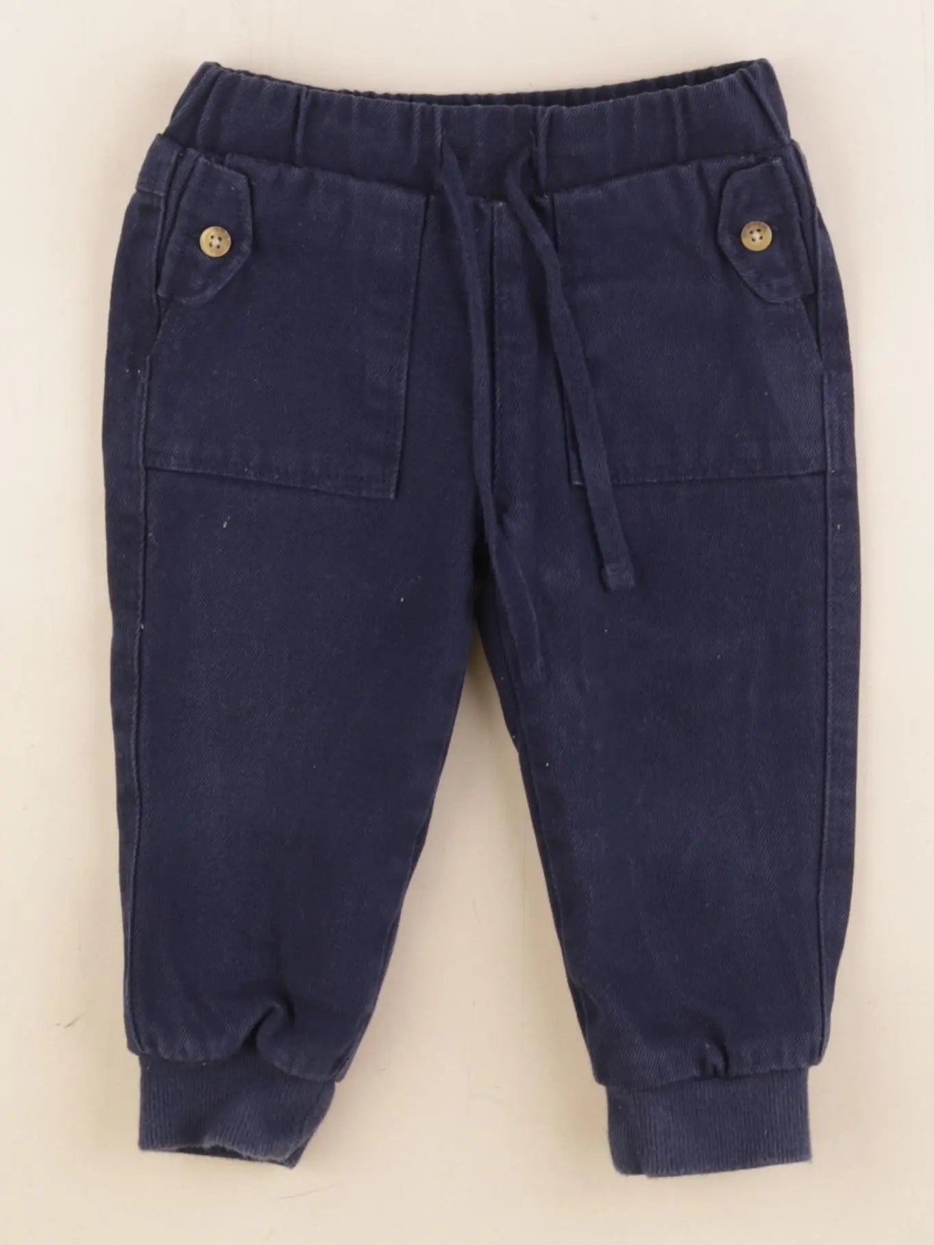 Boutchou - pantalon bleu - 9 mois