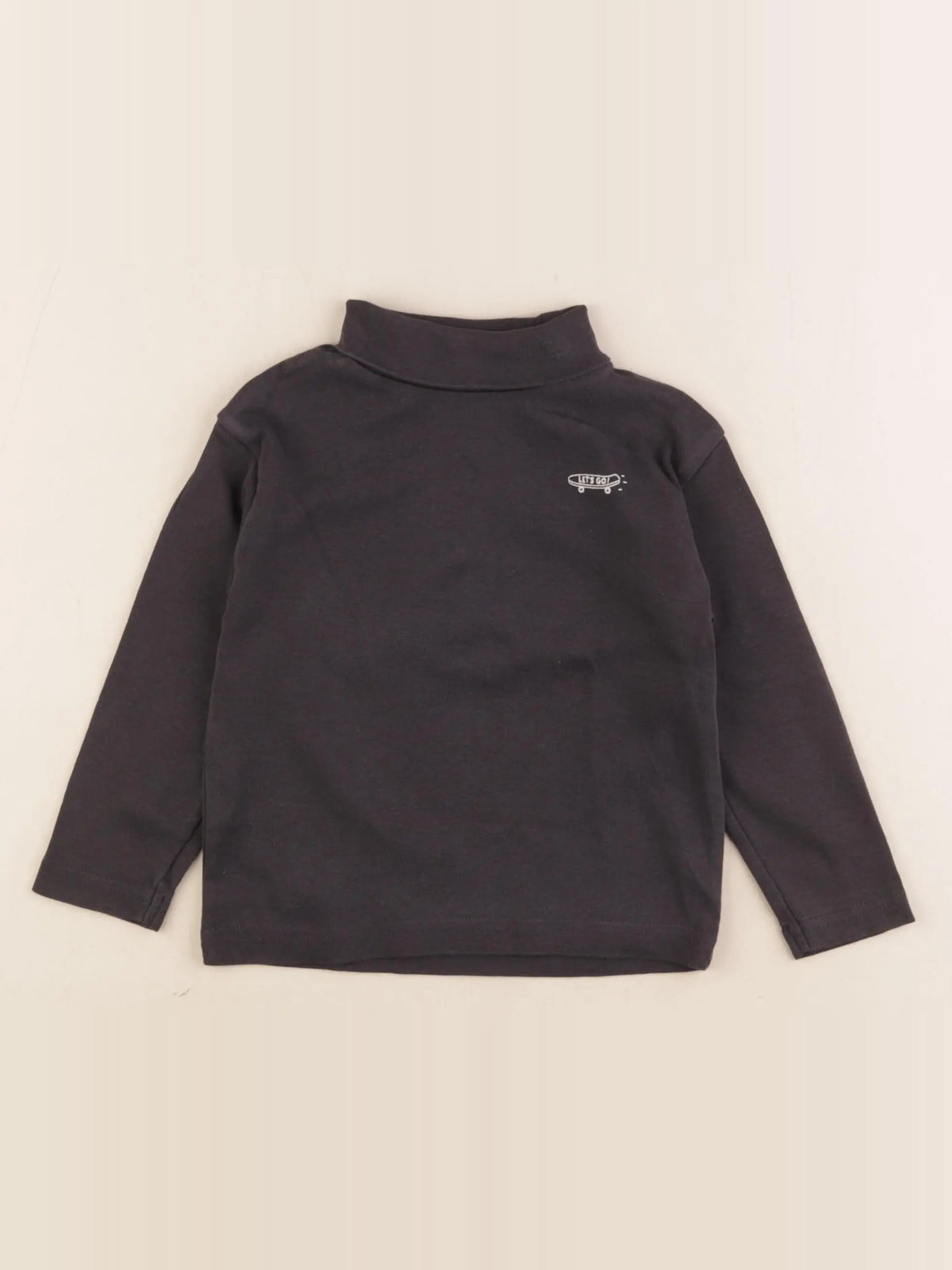 Vertbaudet - sous-pull noir - 3 ans