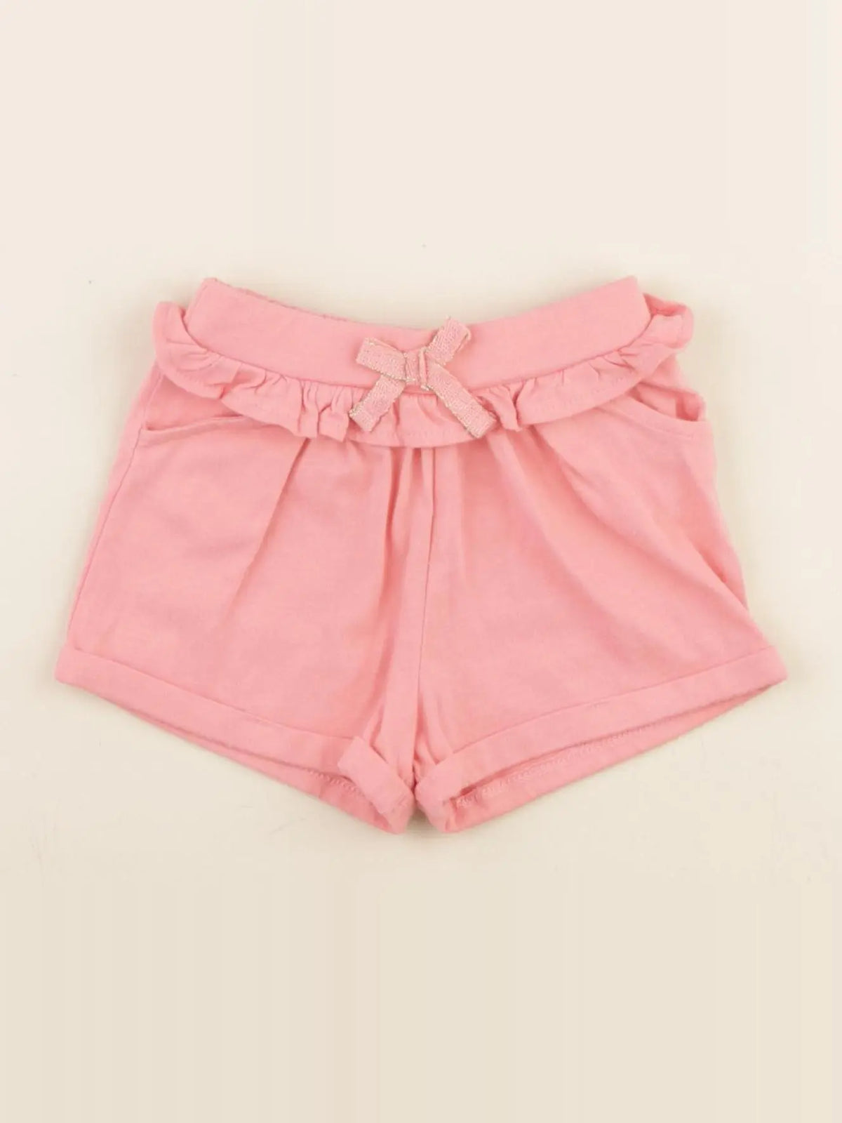 Tape à l'oeil - short rose - 9 mois