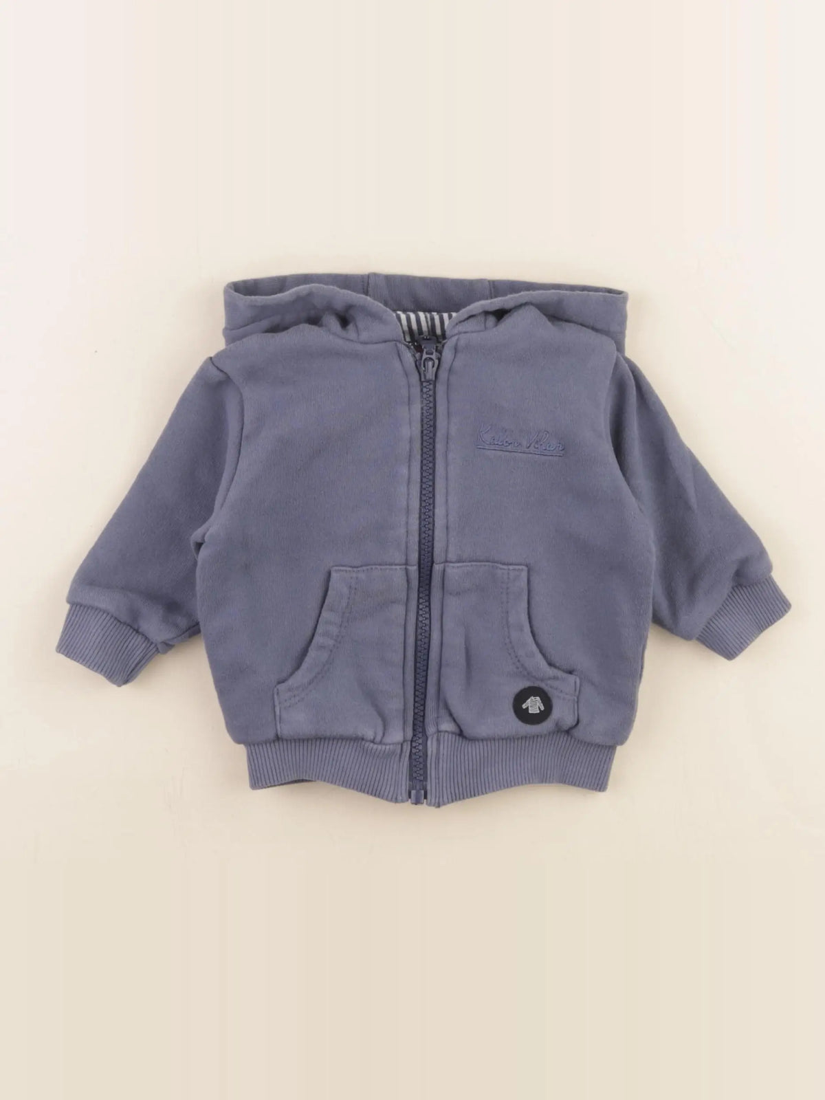 Armor Lux - sweat bleu - 6 mois