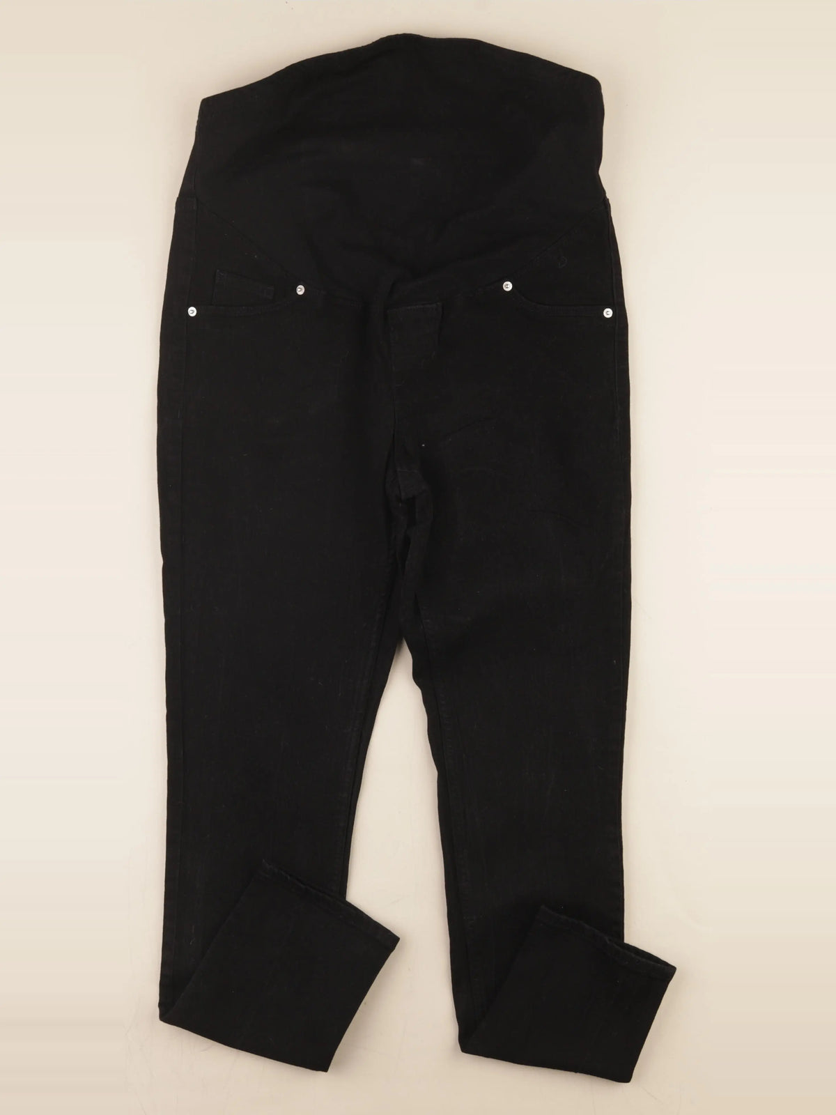 H&M - jean grossesse noir - m