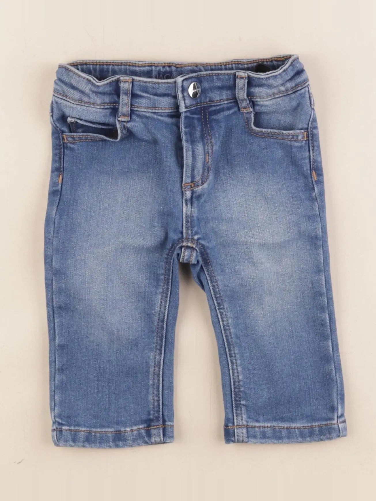Jacadi - jean bleu - 6 mois
