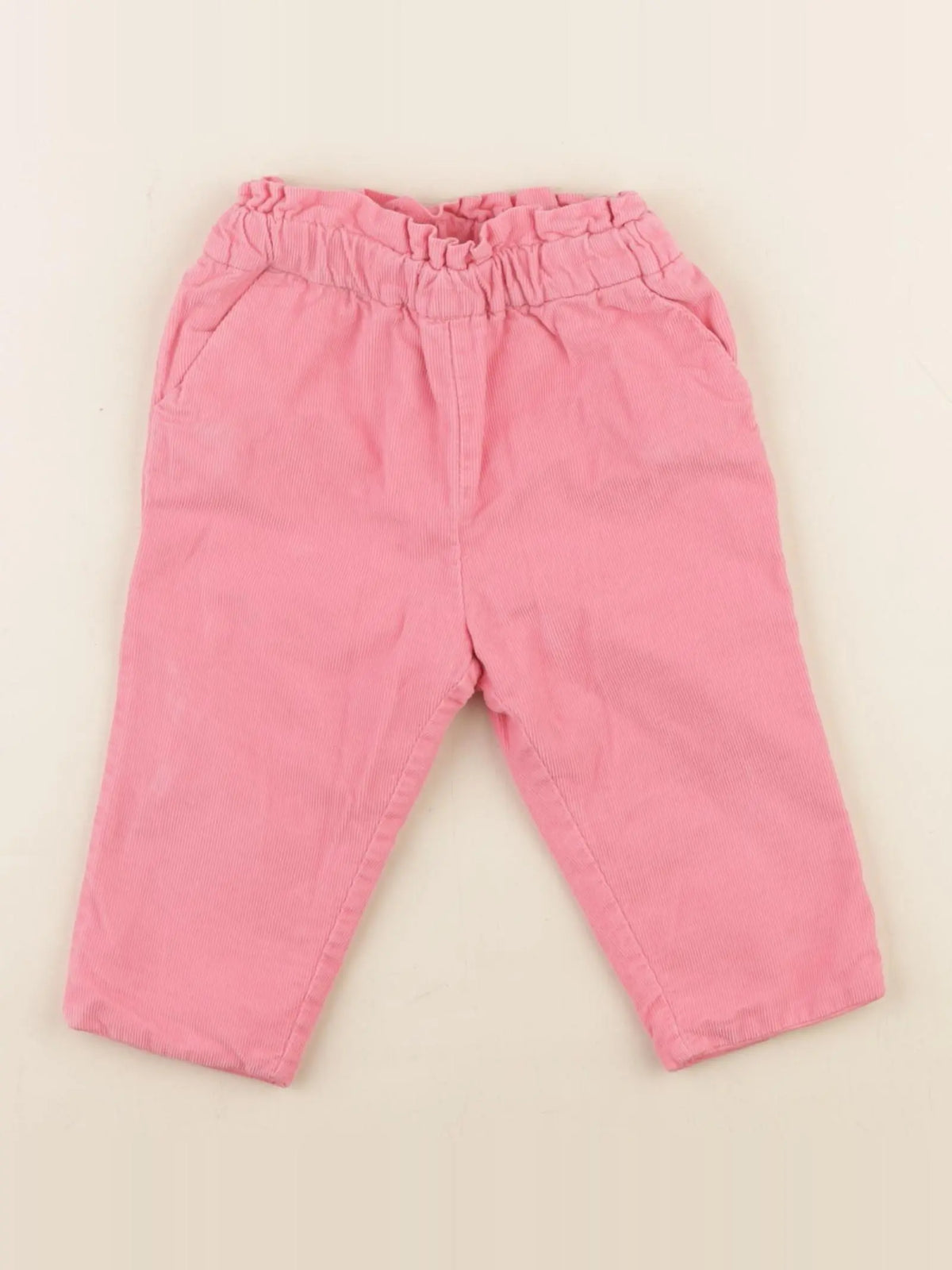 Jacadi - pantalon rose - 12 mois