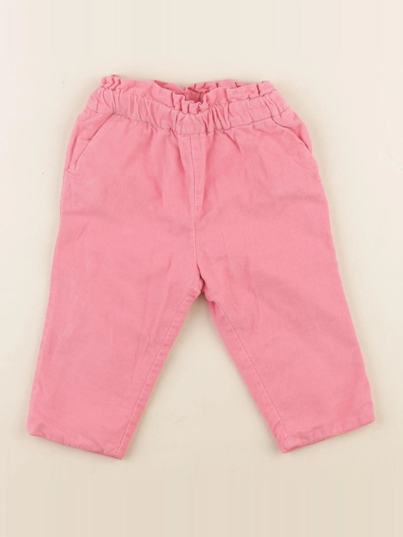 Jacadi - pantalon rose - 12 mois