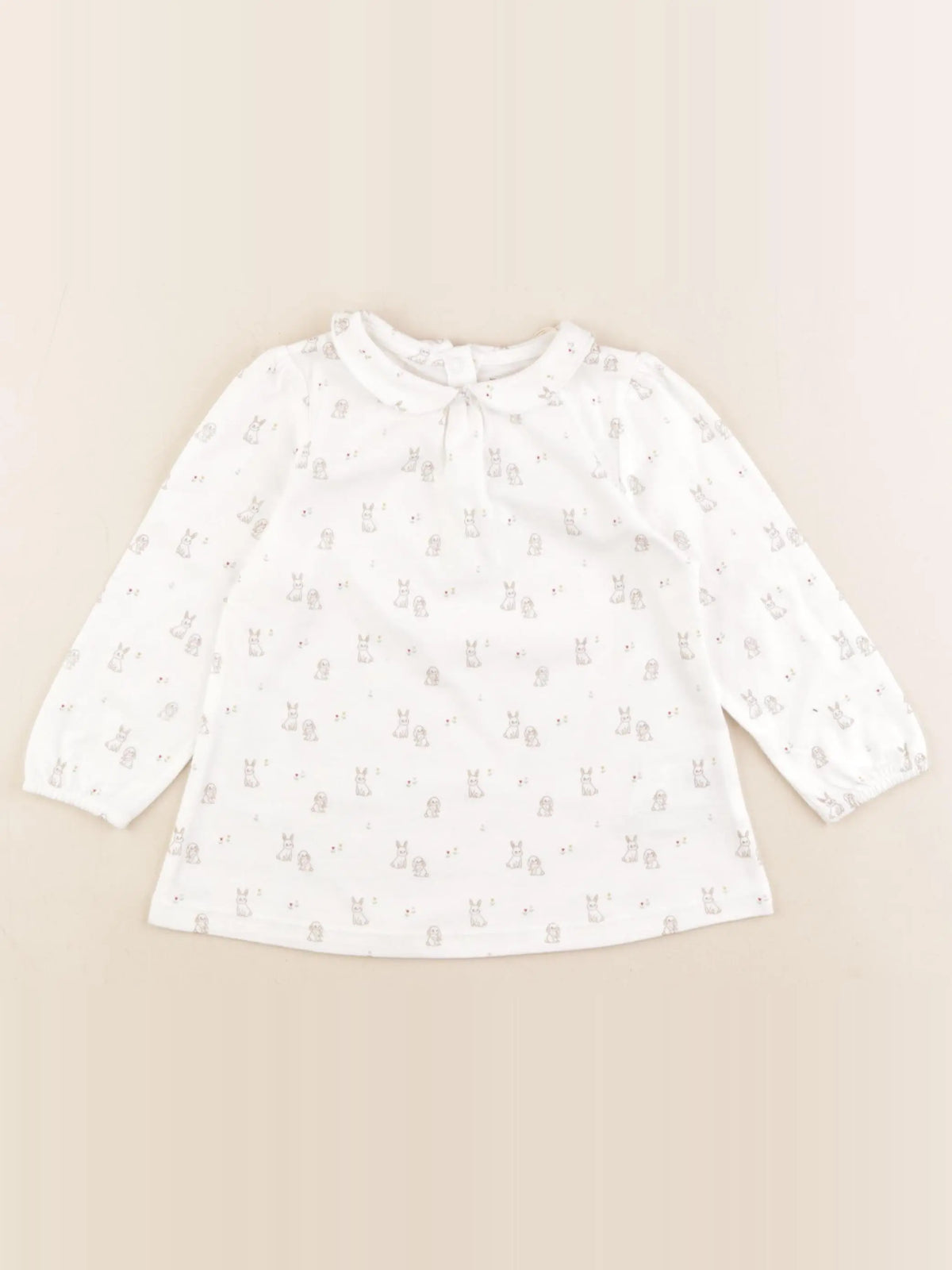 Boutchou - tee-shirt blanc - 18 mois